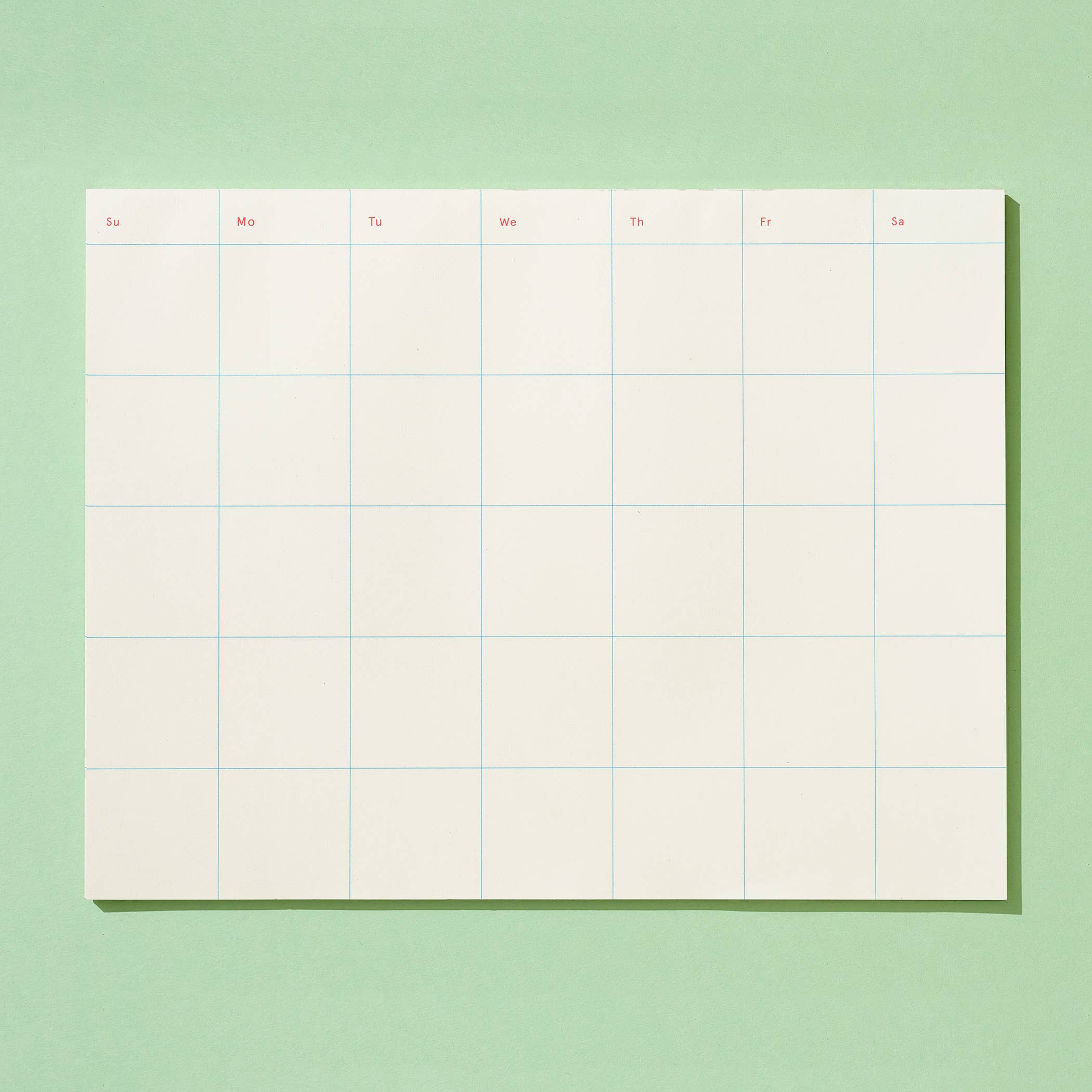 Shorthand Press - Calendar Notepad