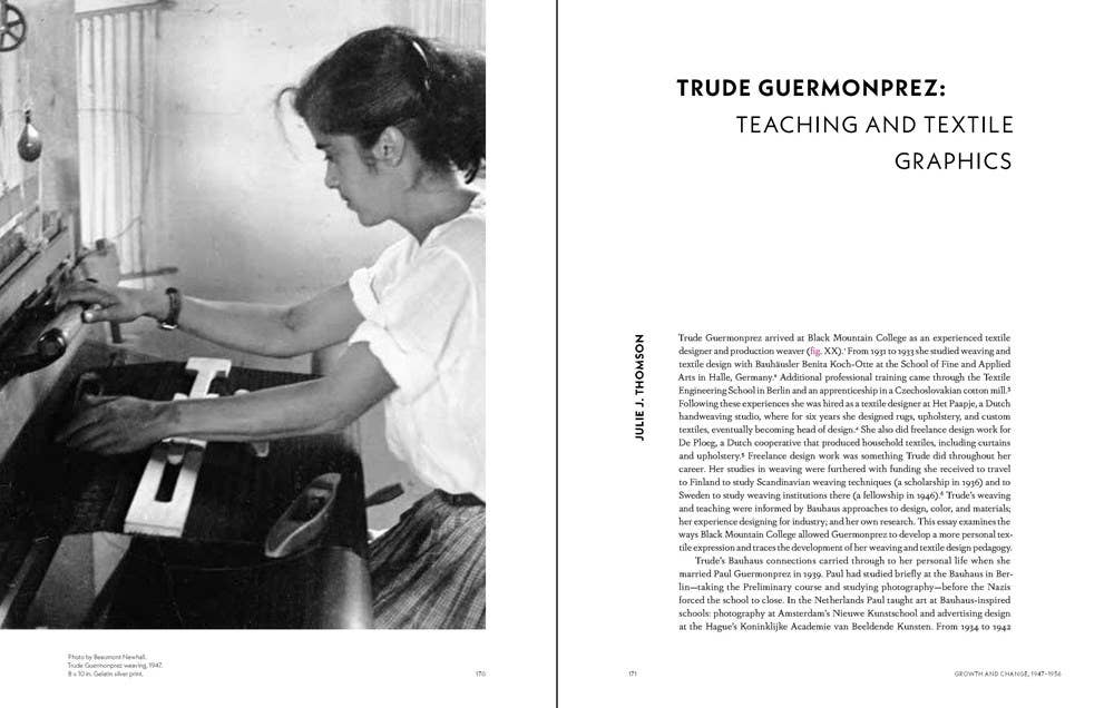 Weaving at Black Mountain College