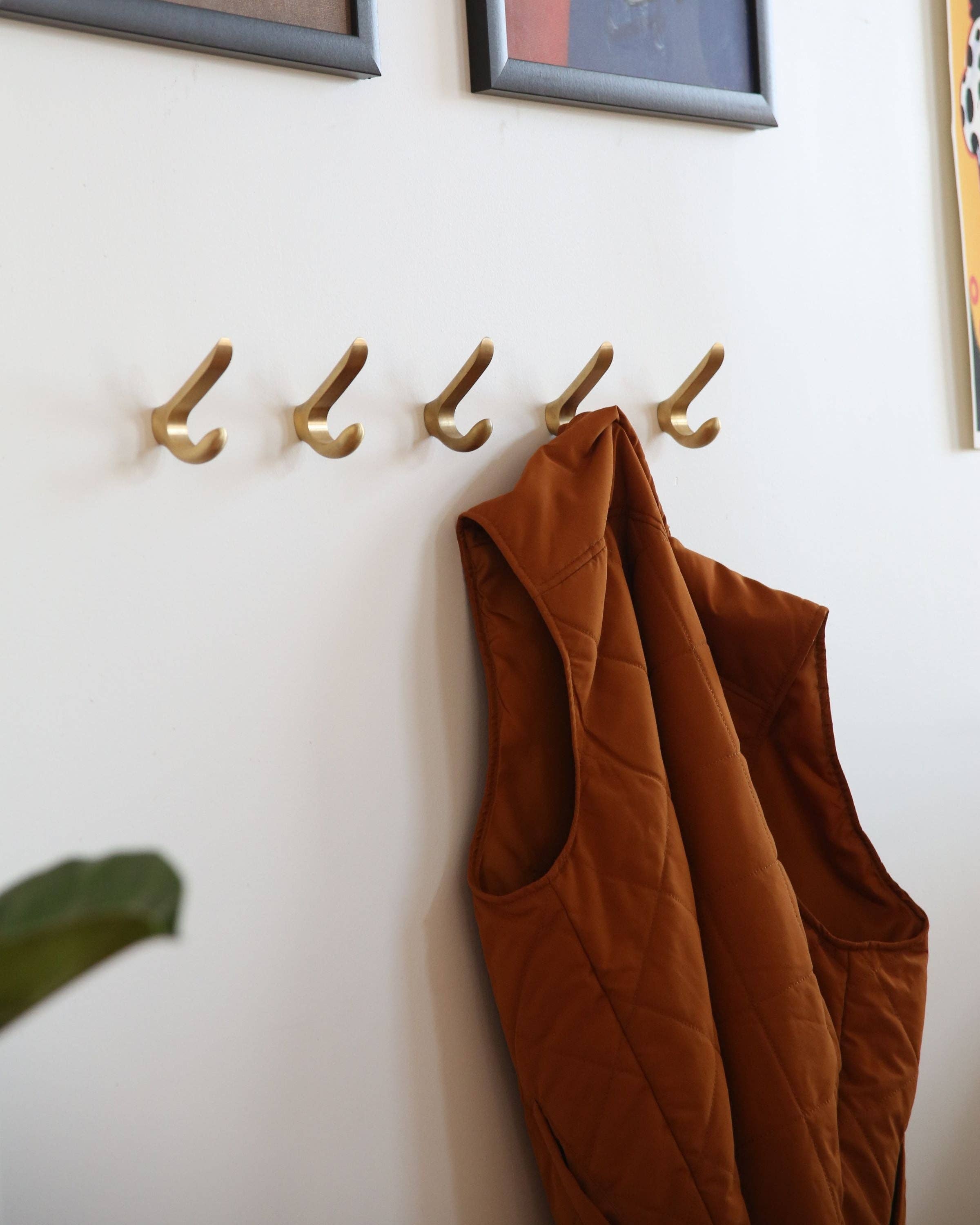 Craighill - Hitch Wall Hook - Double - Brass