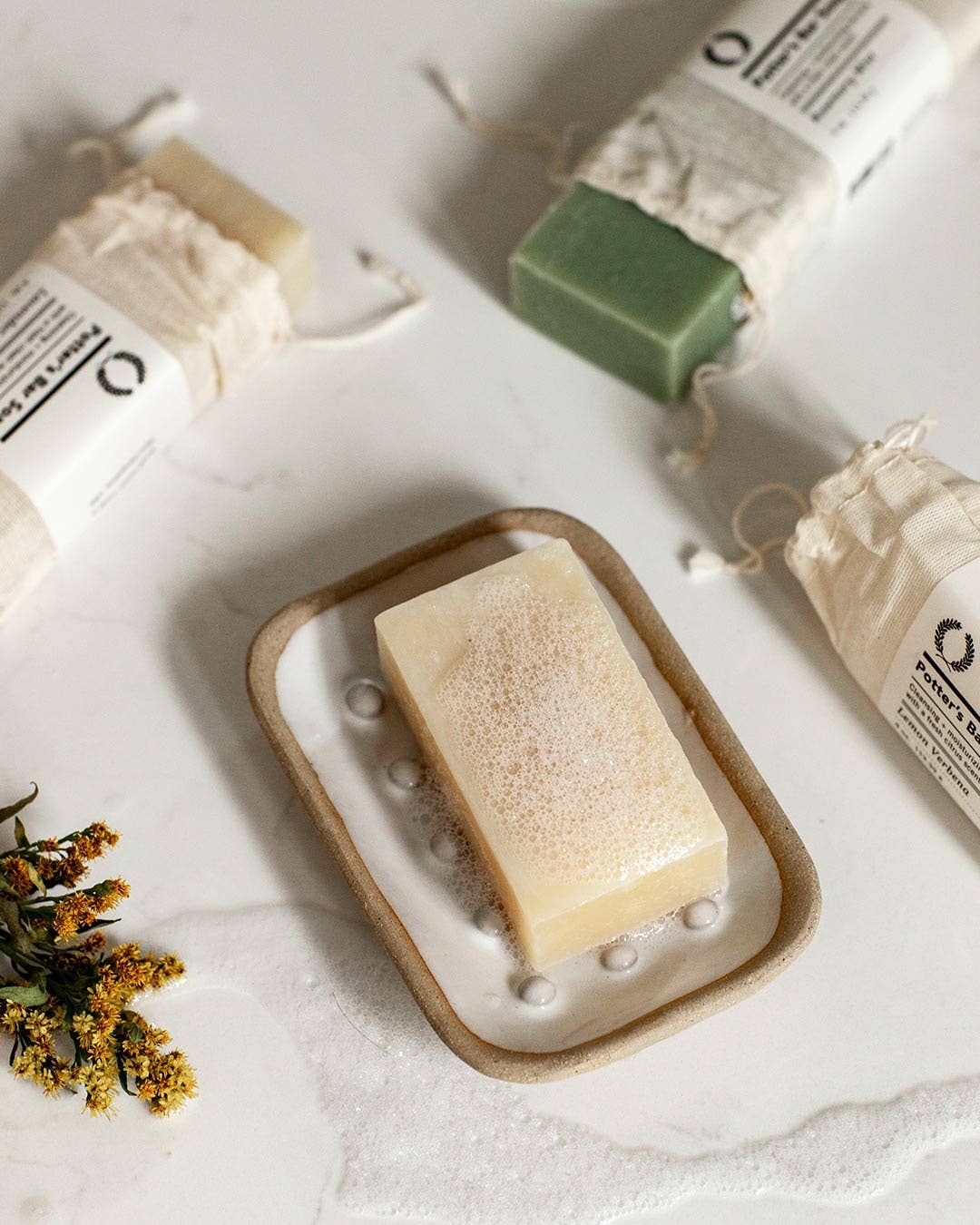 Farmhouse Pottery - Potter's Bar Soap - Rosemary Mint