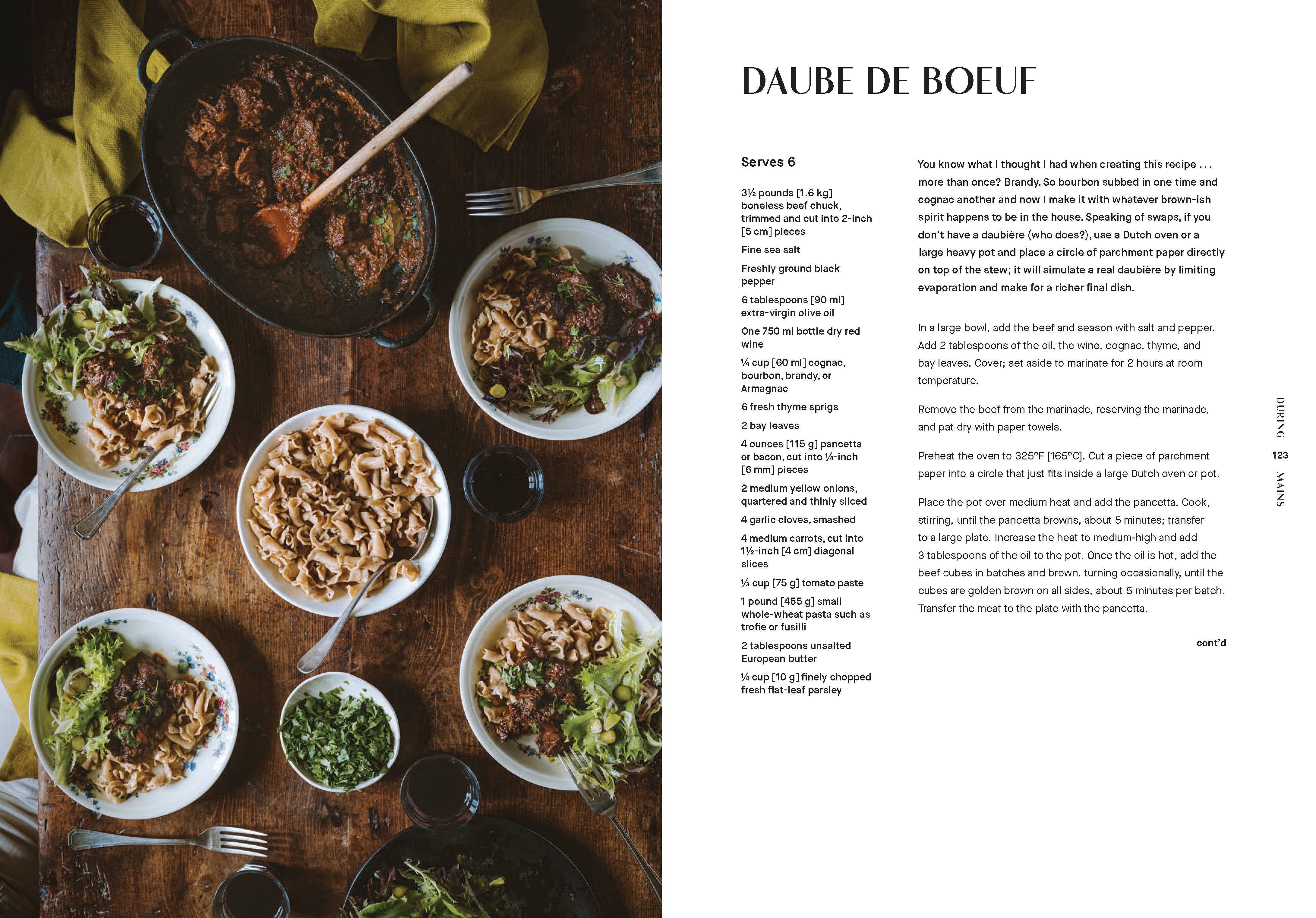 A Table: Recipes for Cooking + Eating the French Way