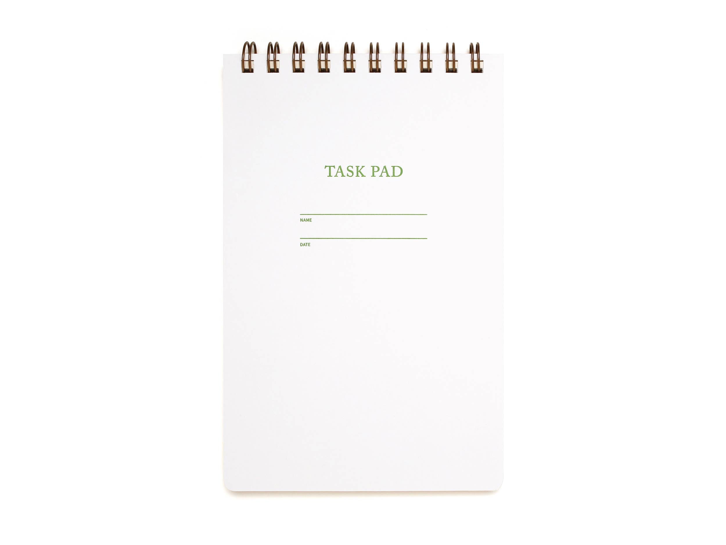 Shorthand Press - Task Pad Notebook - Courtside White