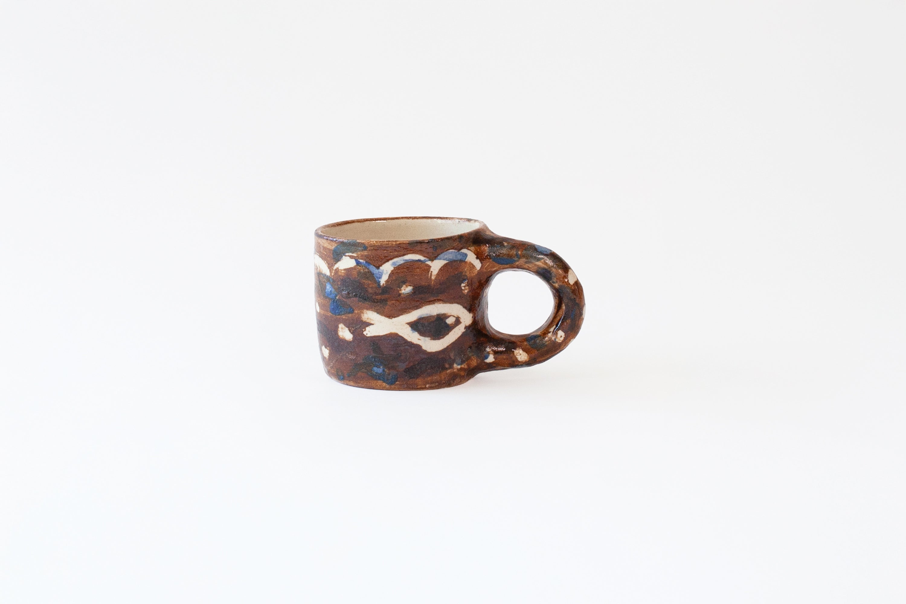 Hand-Painted Fish Mug