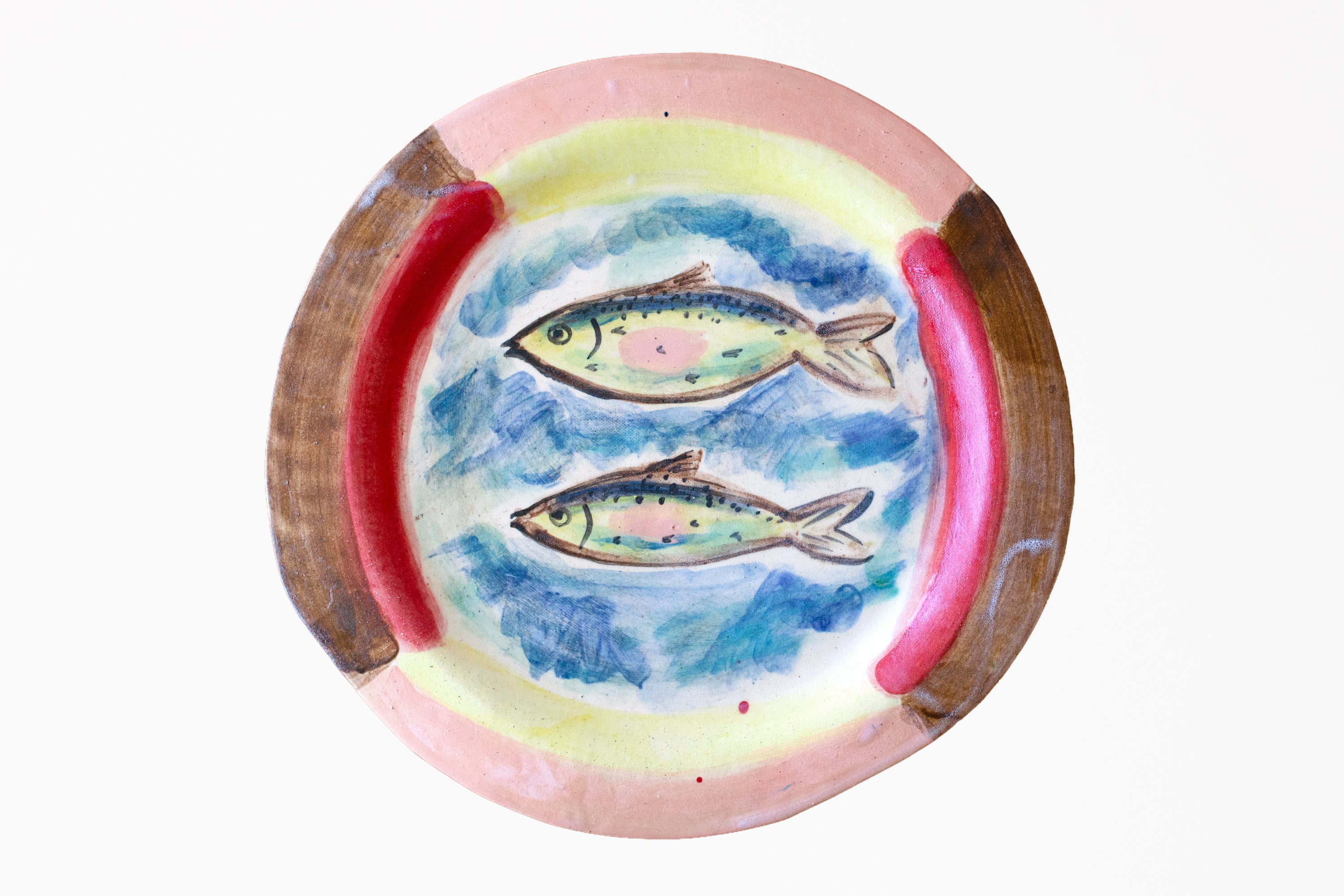 Round Fish Serving Platter