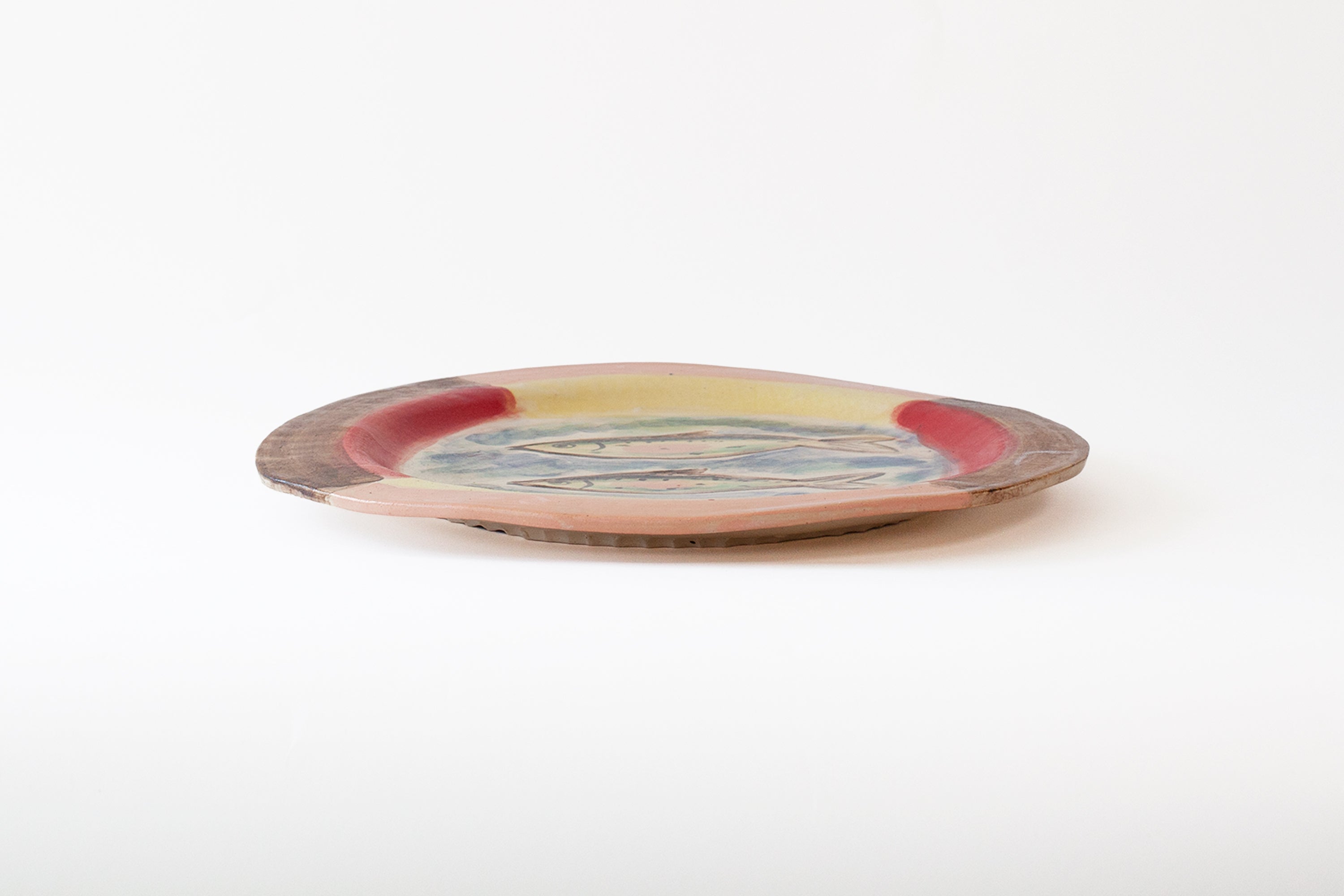 Round Fish Serving Platter