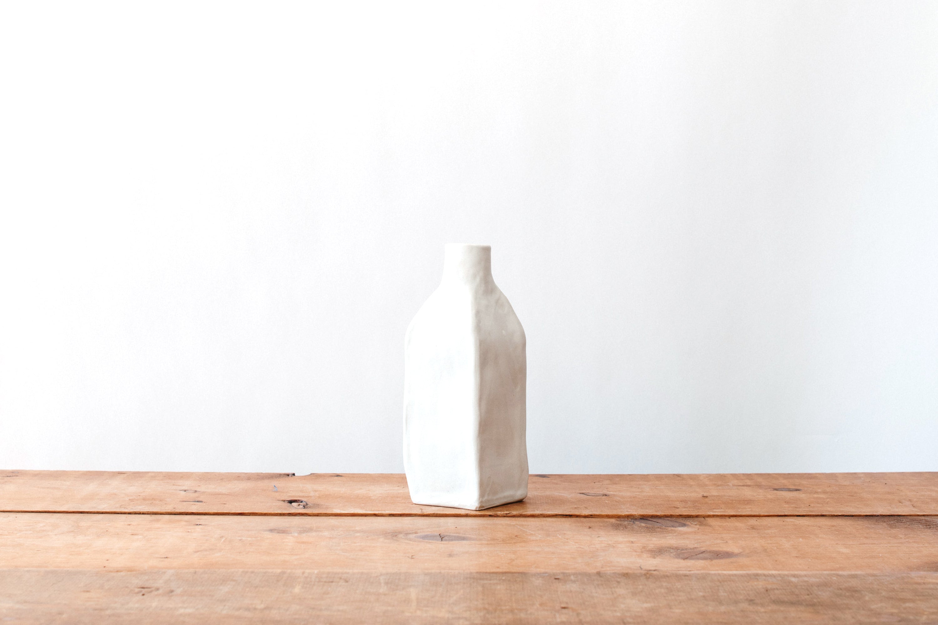 Medium Bottle No. 9 - White