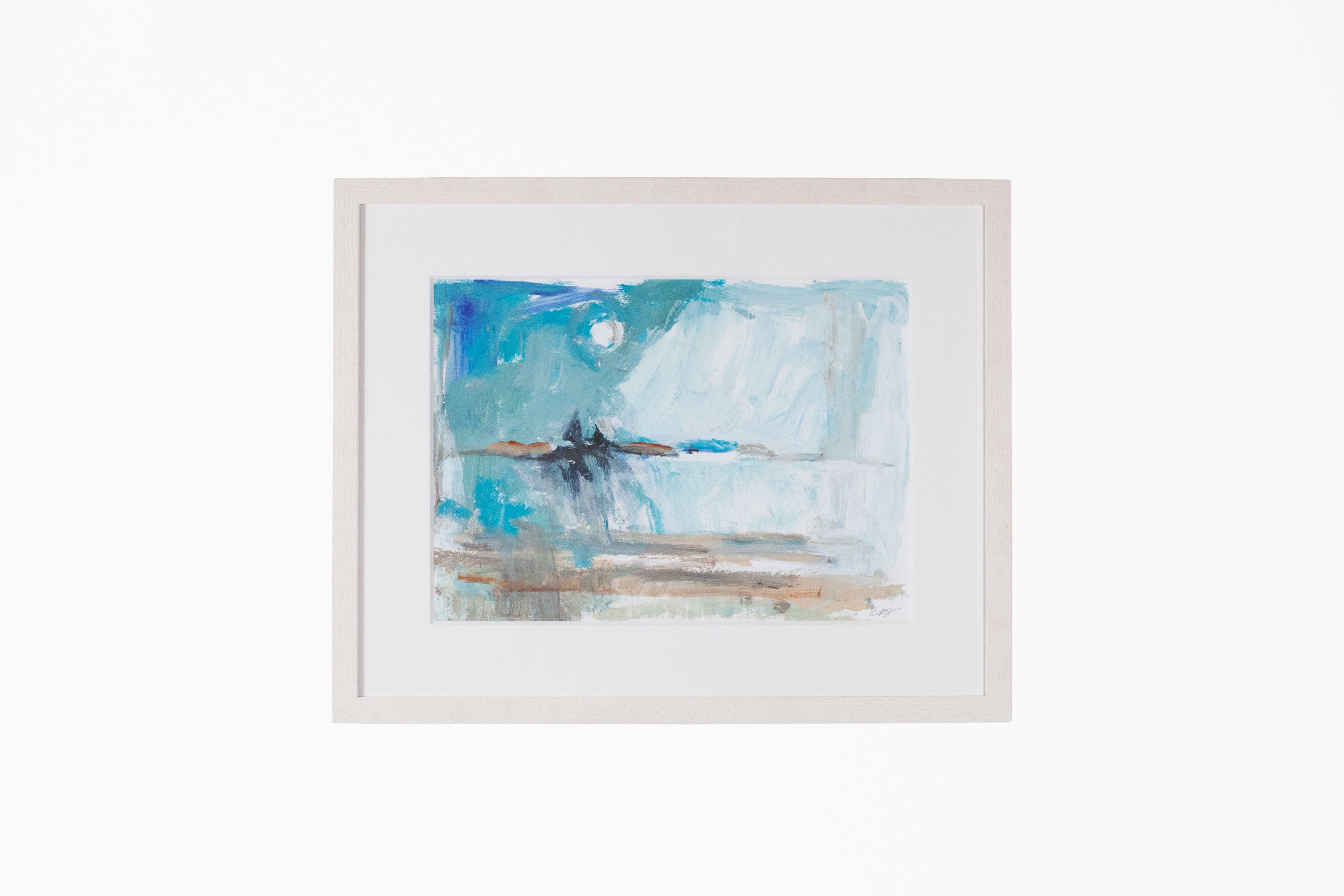 Gestural Beachscape Painting