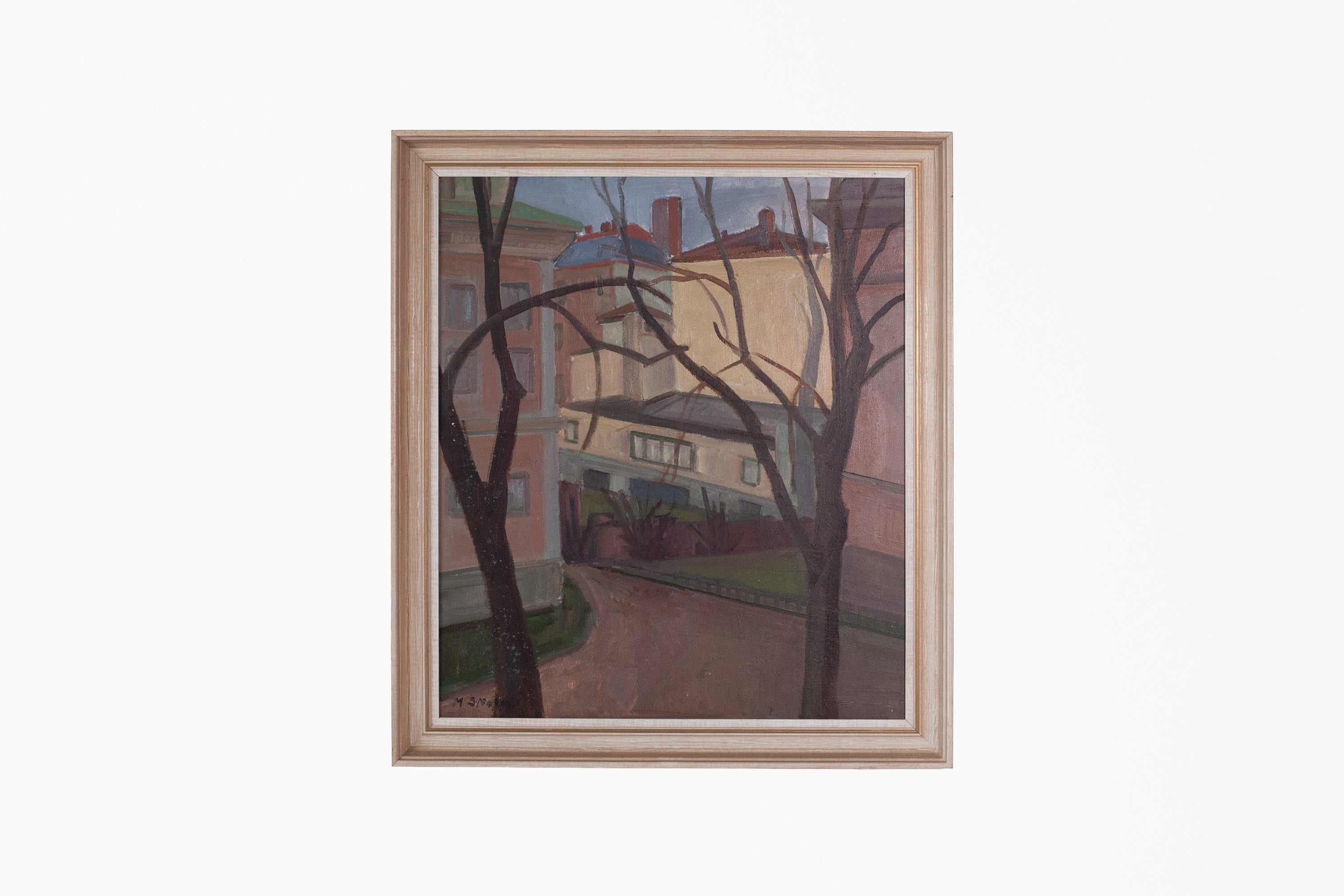 Abstract City Street Painting