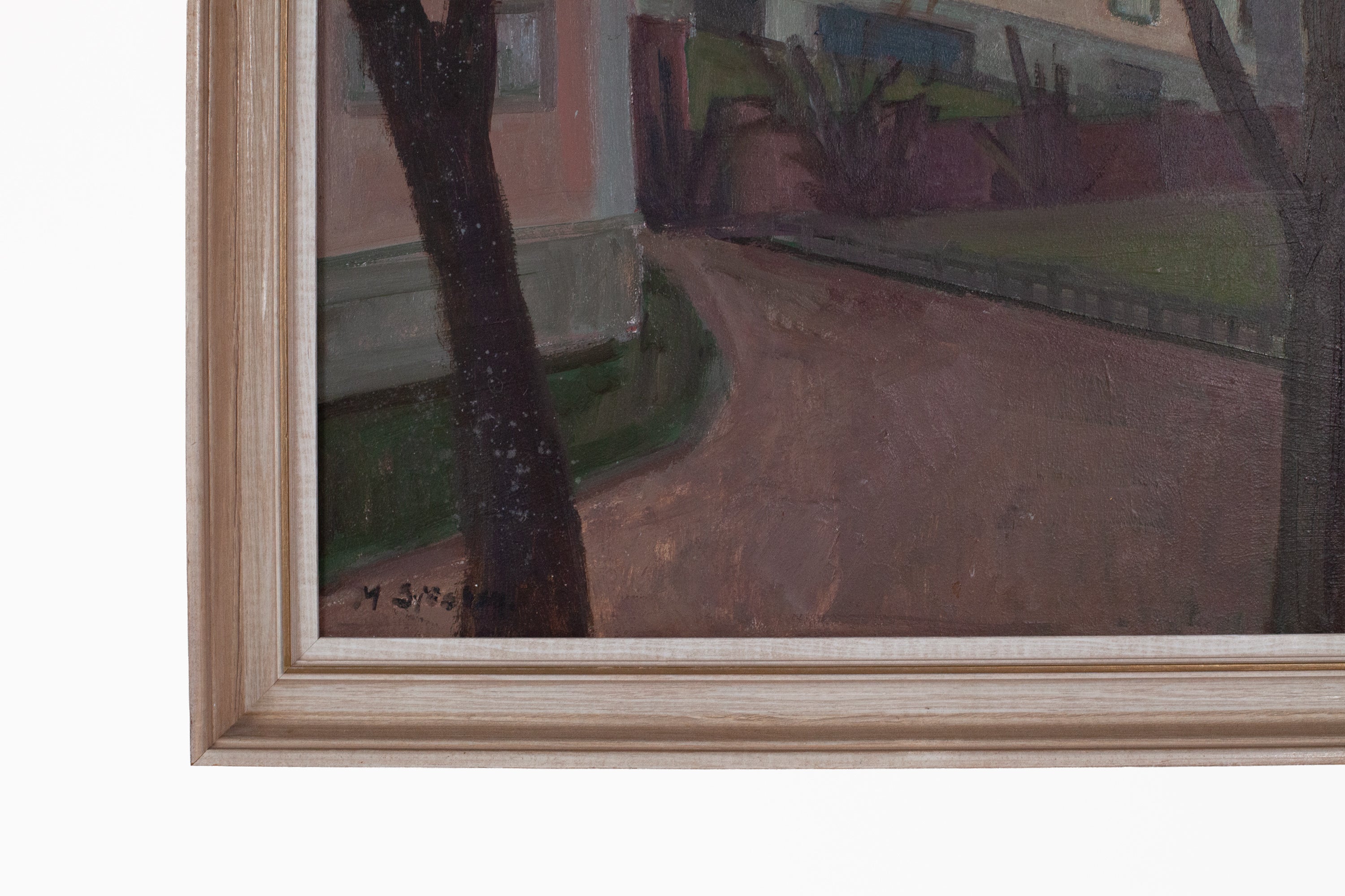 Abstract City Street Painting