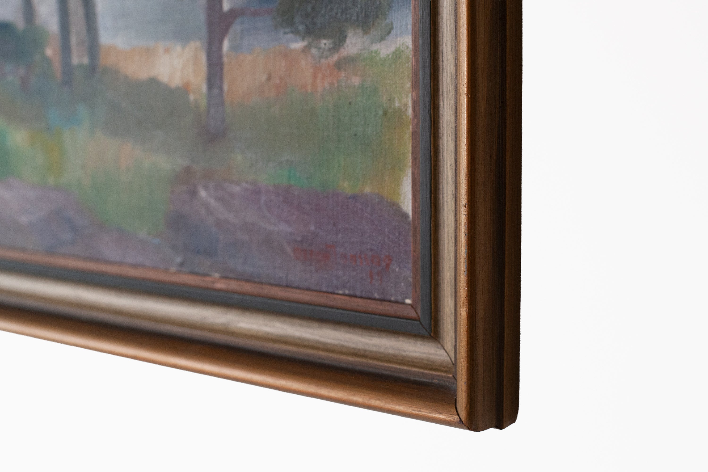 Landscape with Trees Painting
