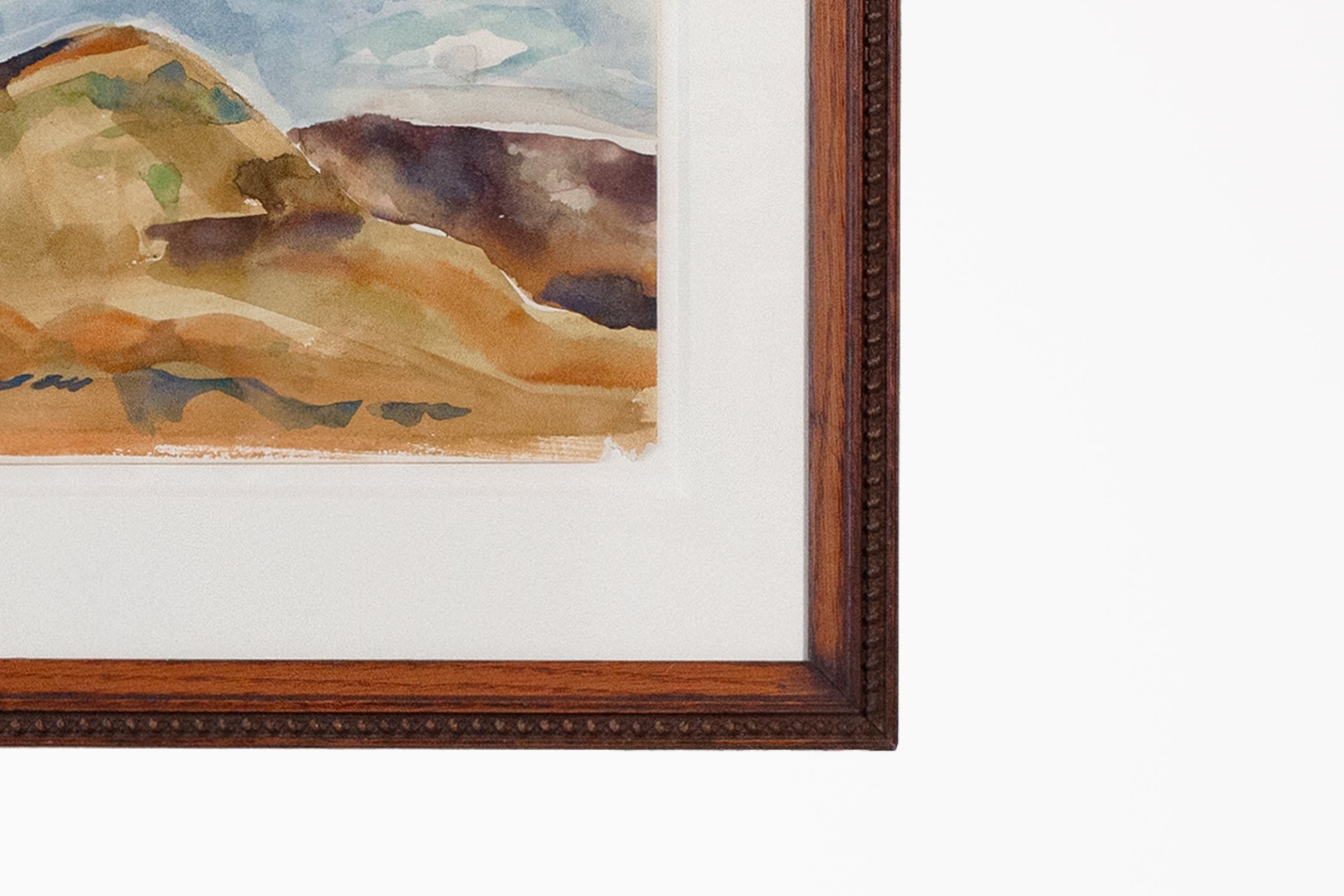 Mountainscape Watercolor Painting