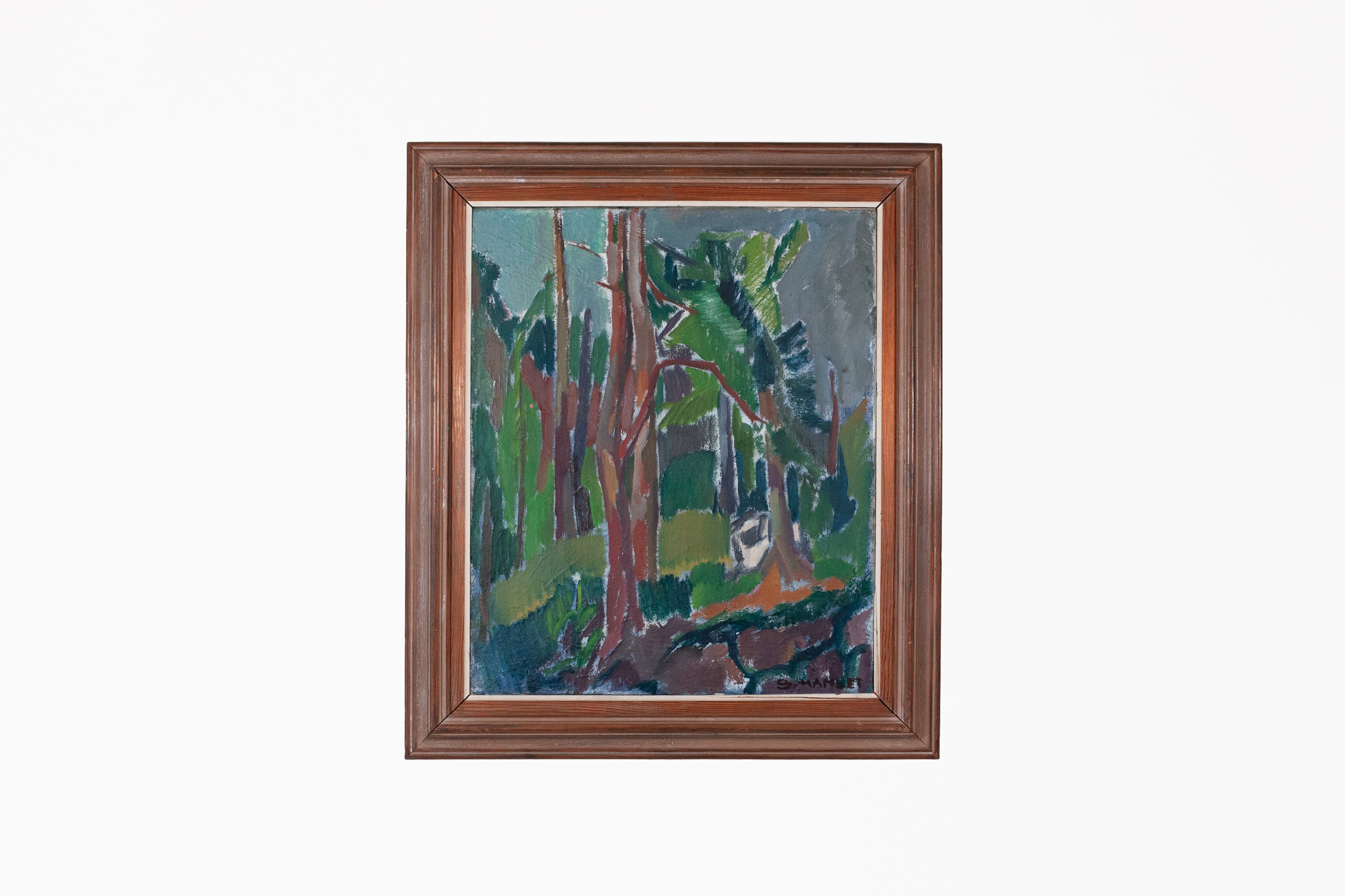 Swedish Treescape Painting