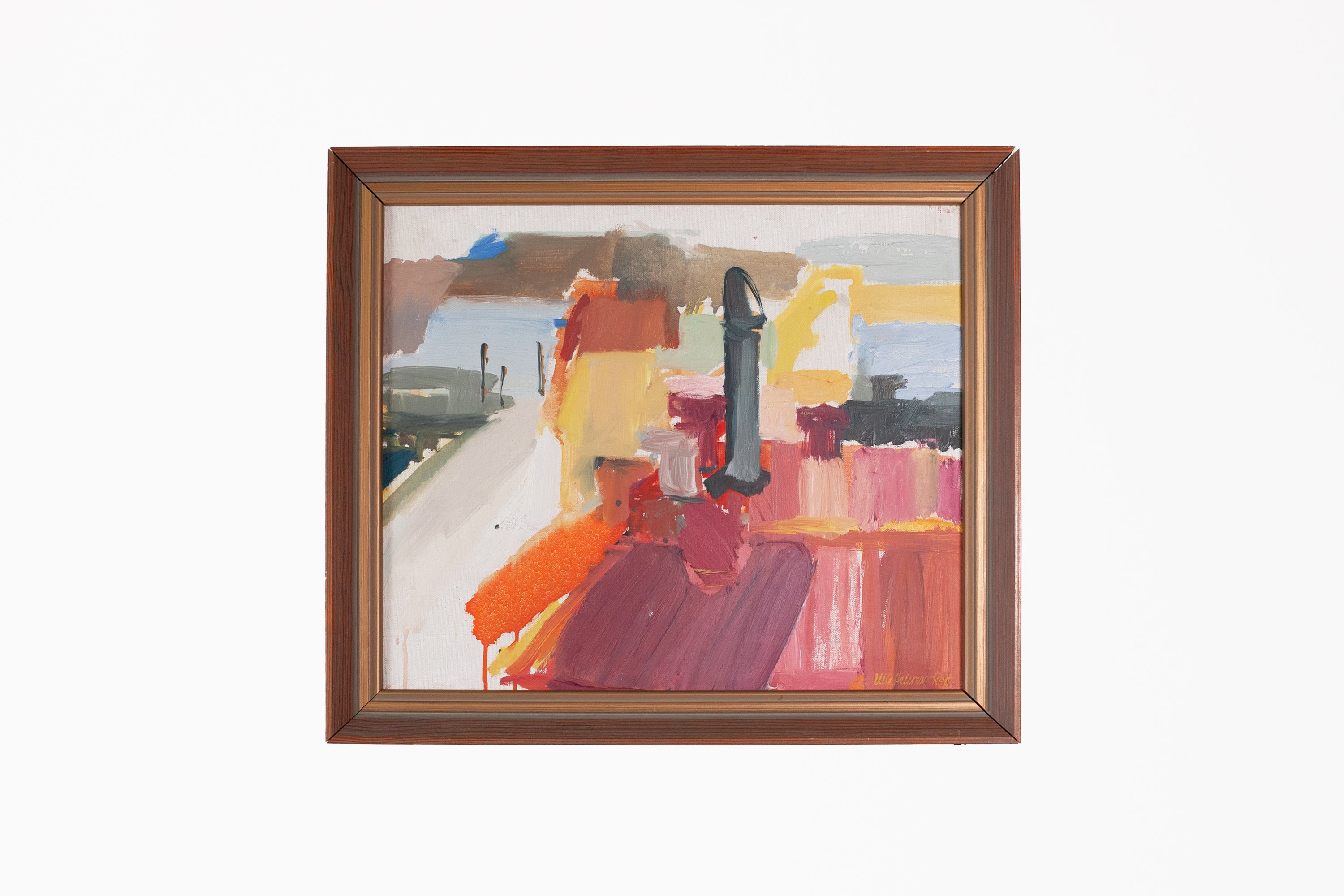 Abstract Townscape Painting