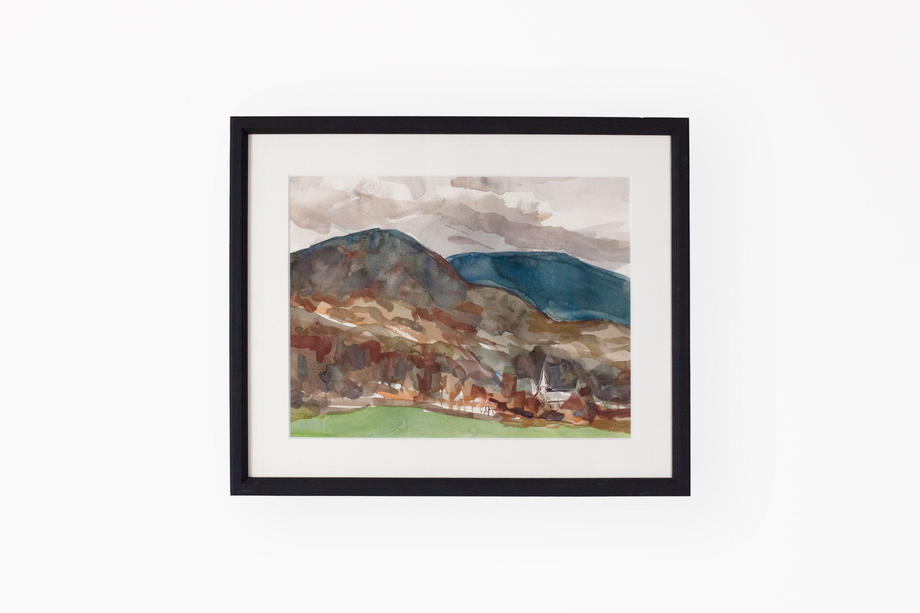 Mountainscape Watercolor