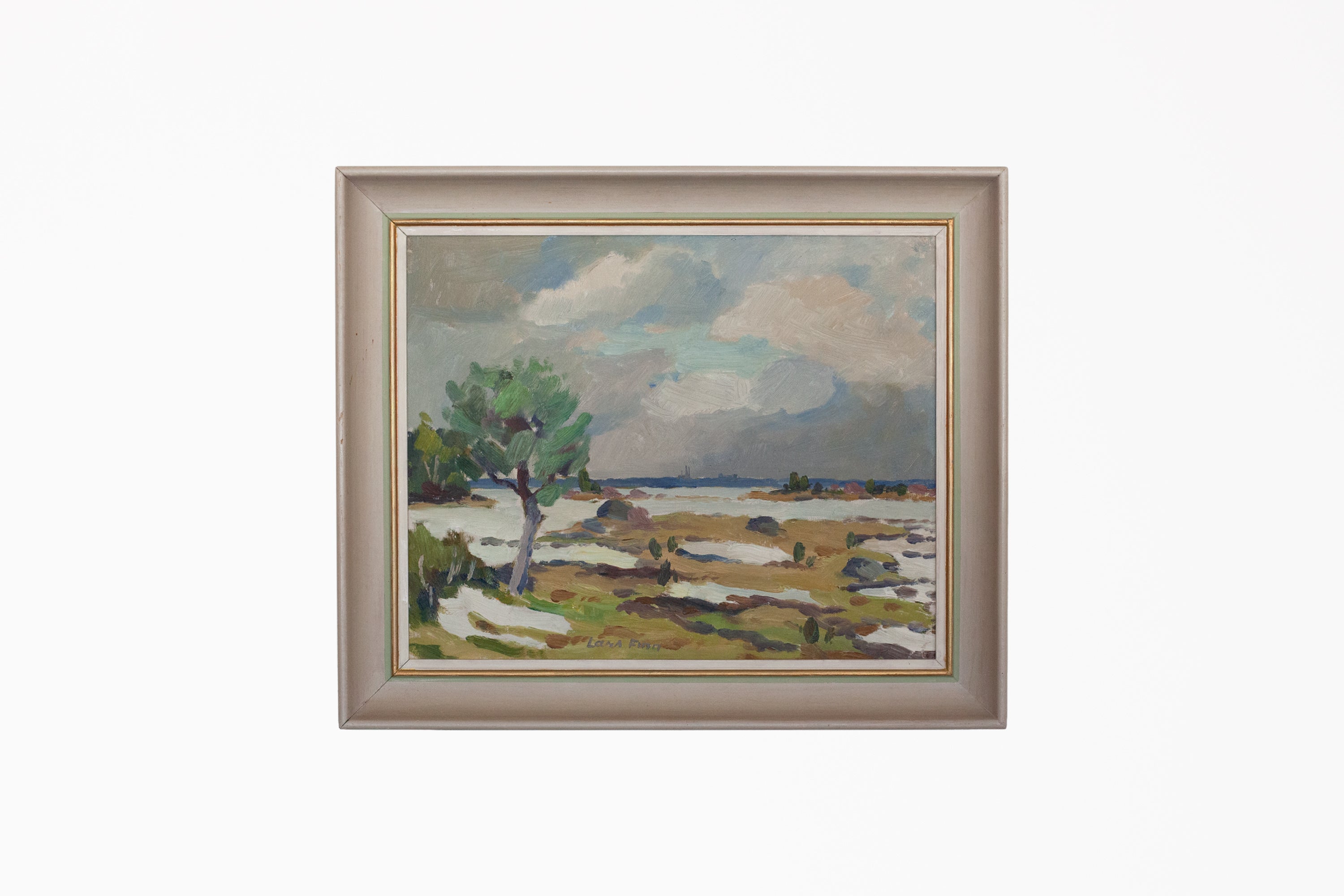 Winter Landscape Painting