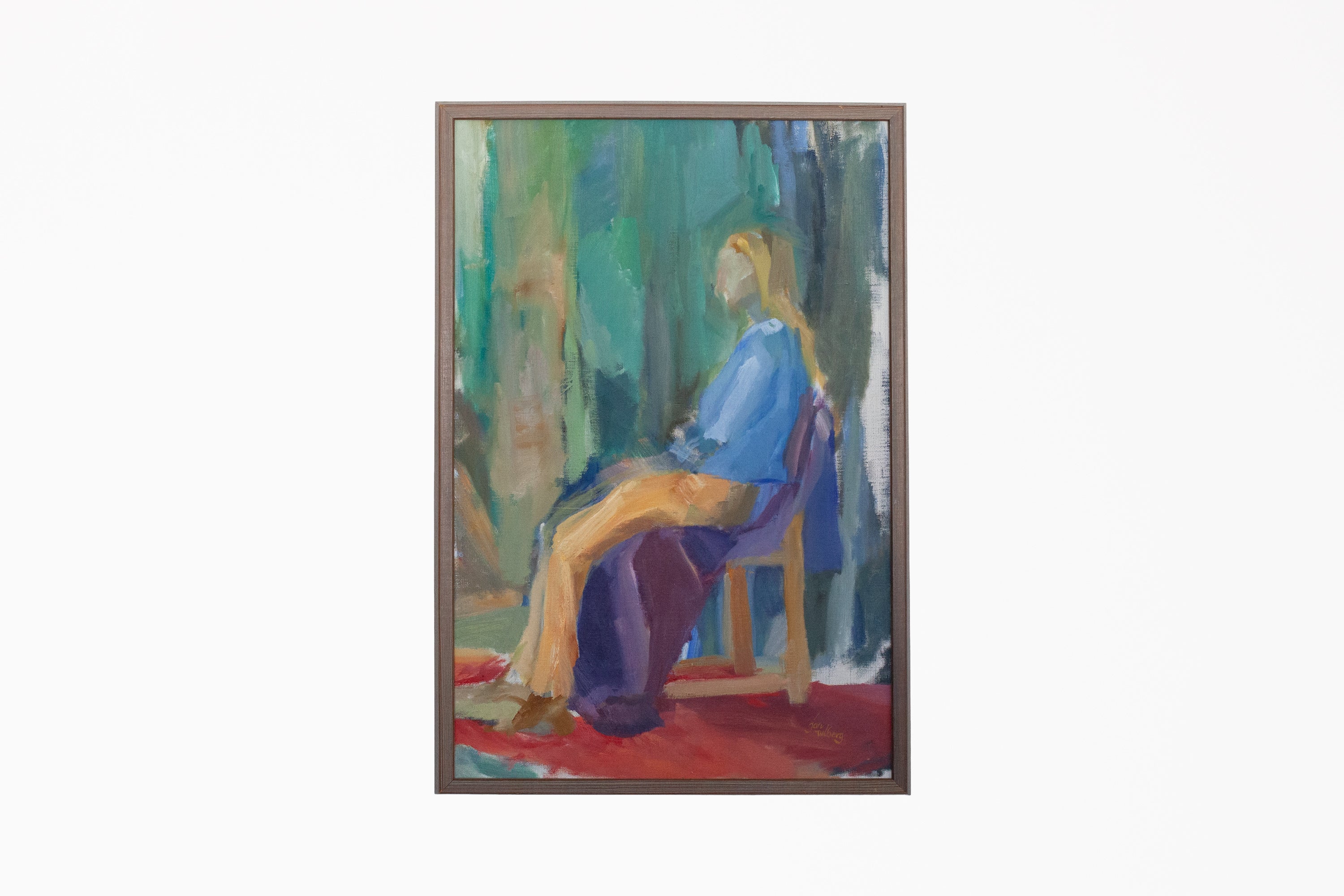 Woman In Chair Painting
