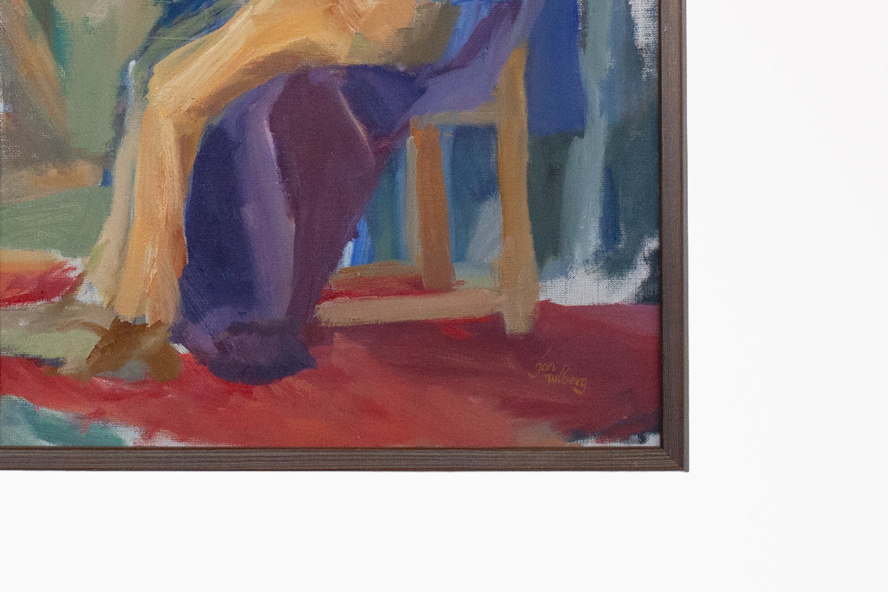 Woman In Chair Painting