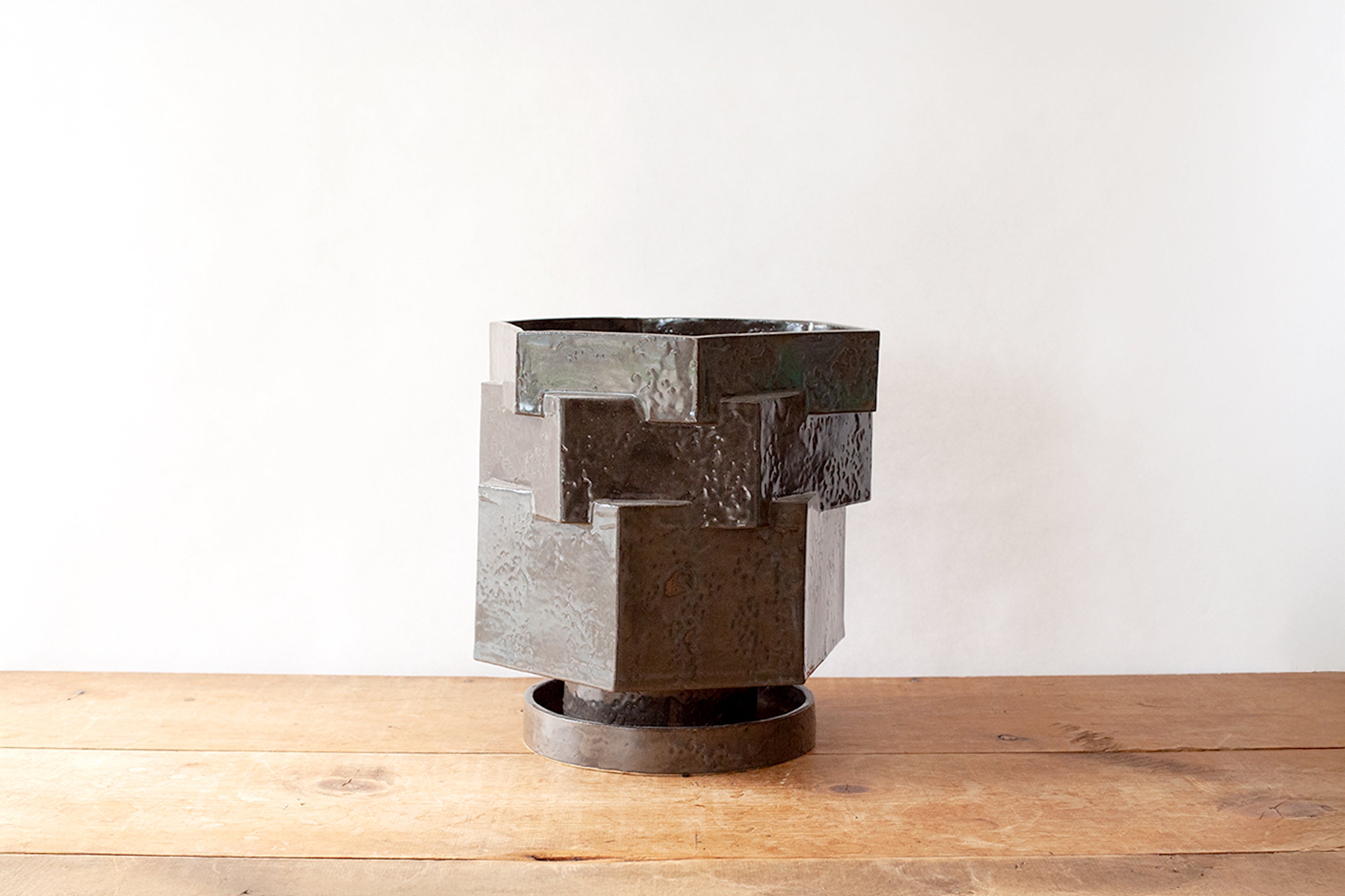XL Hex Planter - Espresso