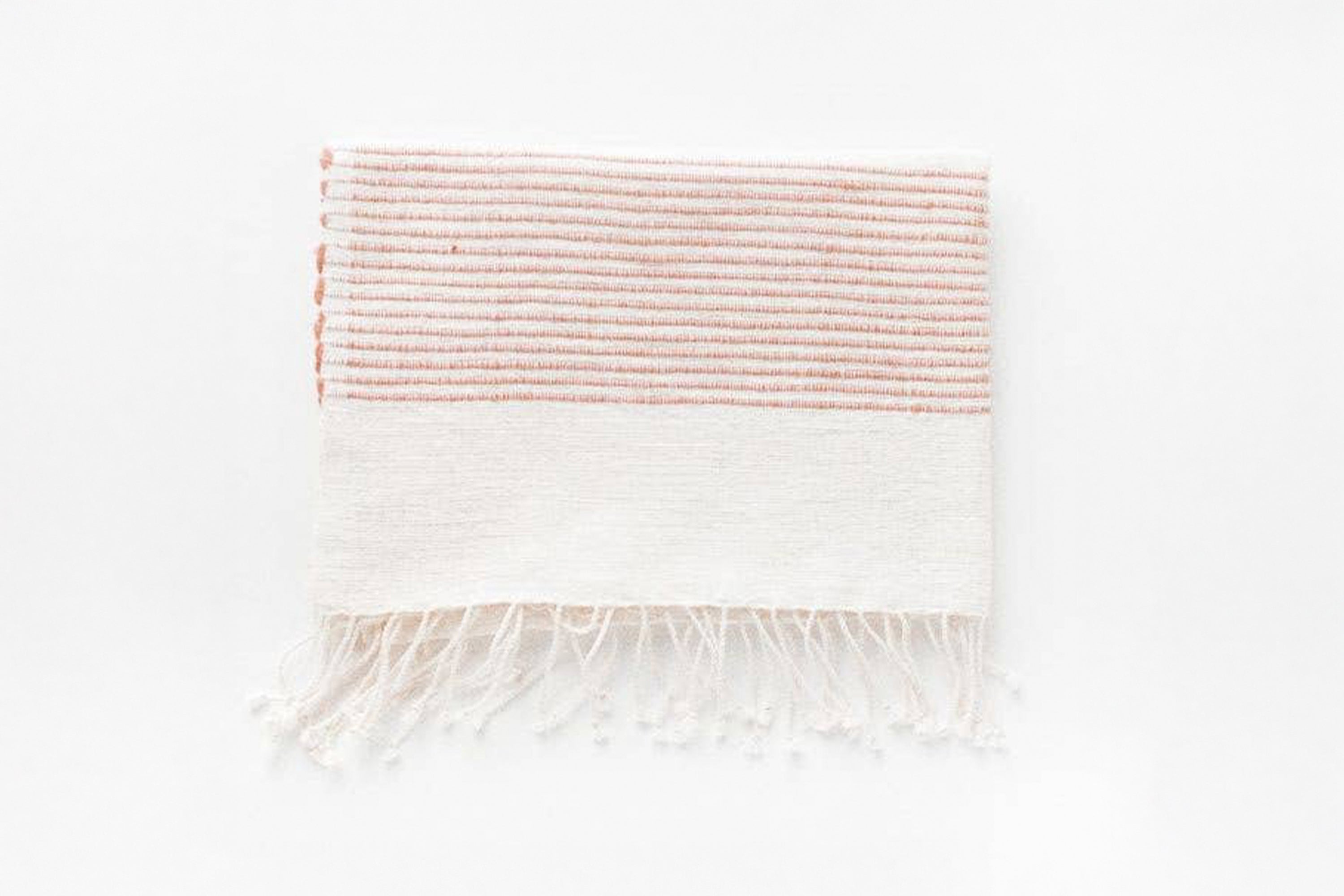 Creative Women - Riviera Striped Hand Towel - Blush