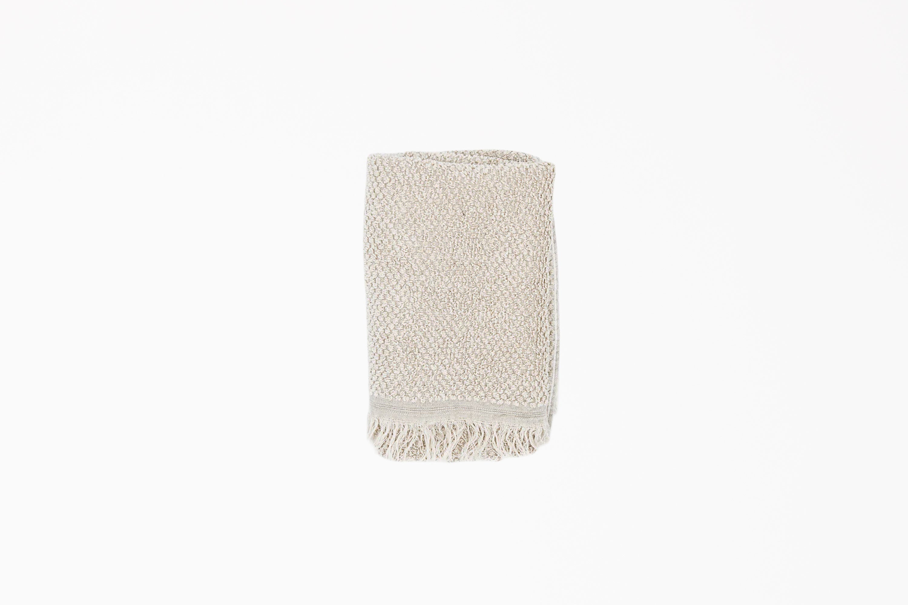 Linen Hand Towel - Natural
