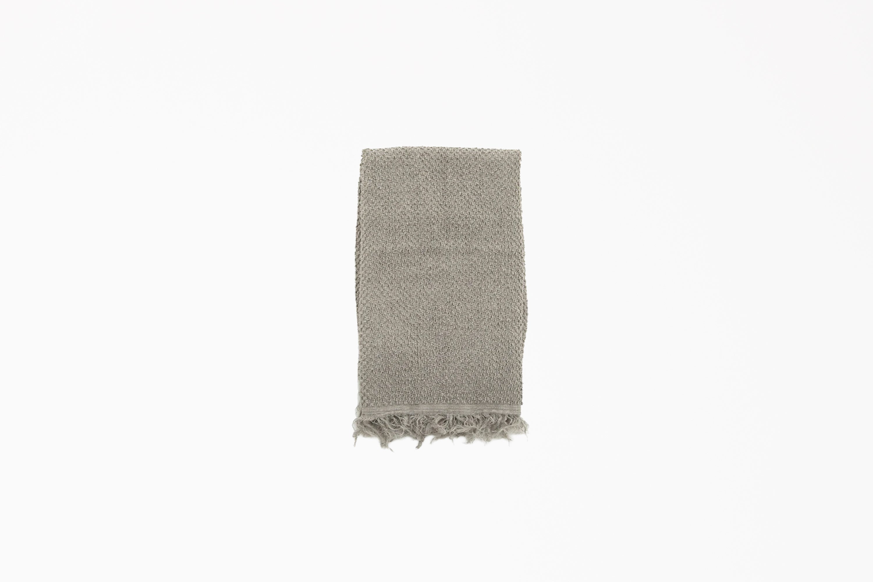 Linen Hand Towel - Pebble