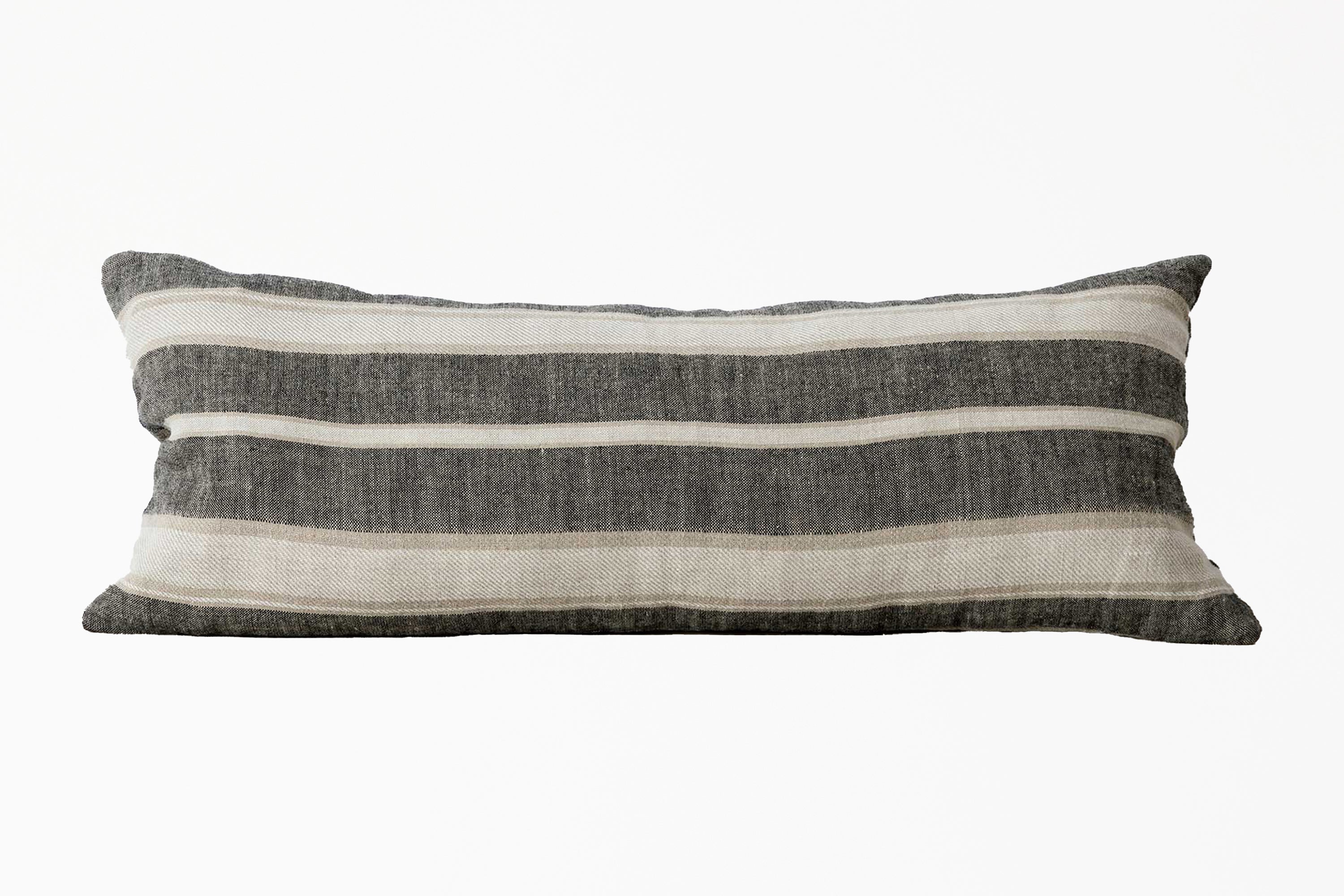 Mira Linen Lumbar Cushion Cover - Enzo