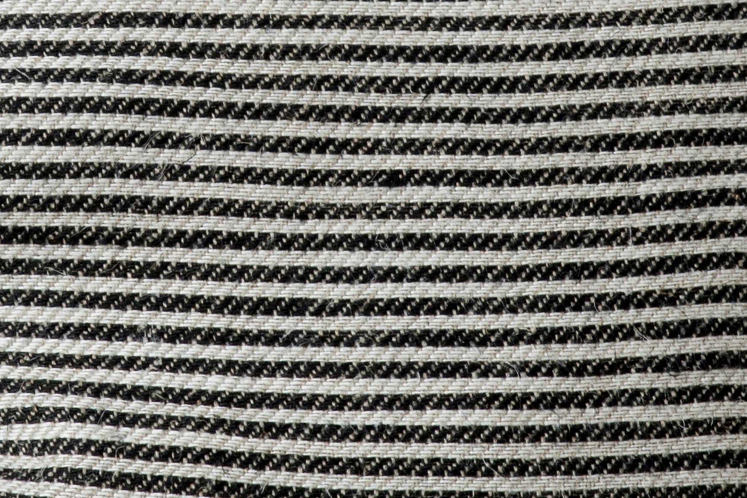 Mira Linen Lumbar Cushion Cover - Ellis Stripe