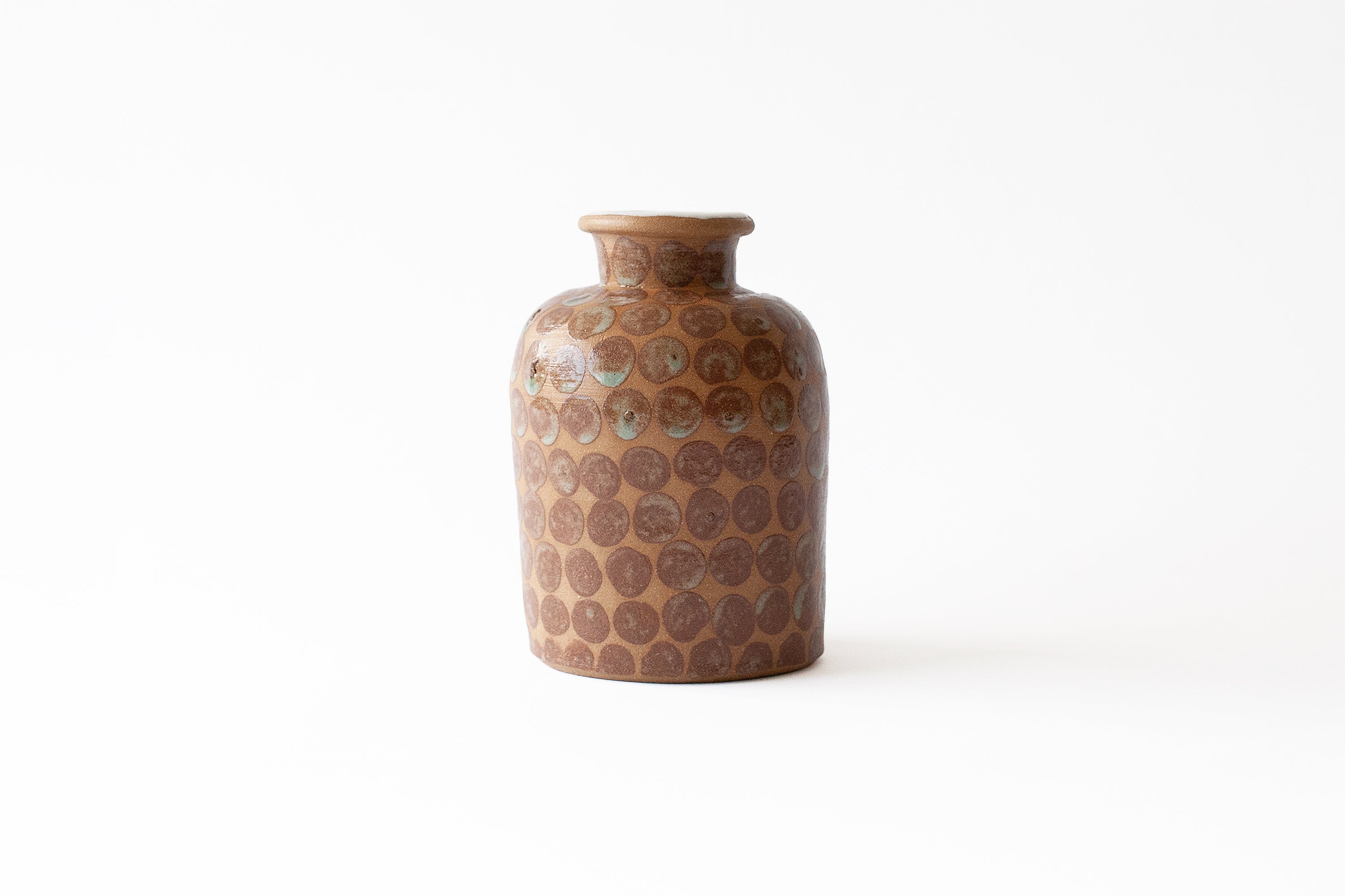 Dotted Bottle Vase