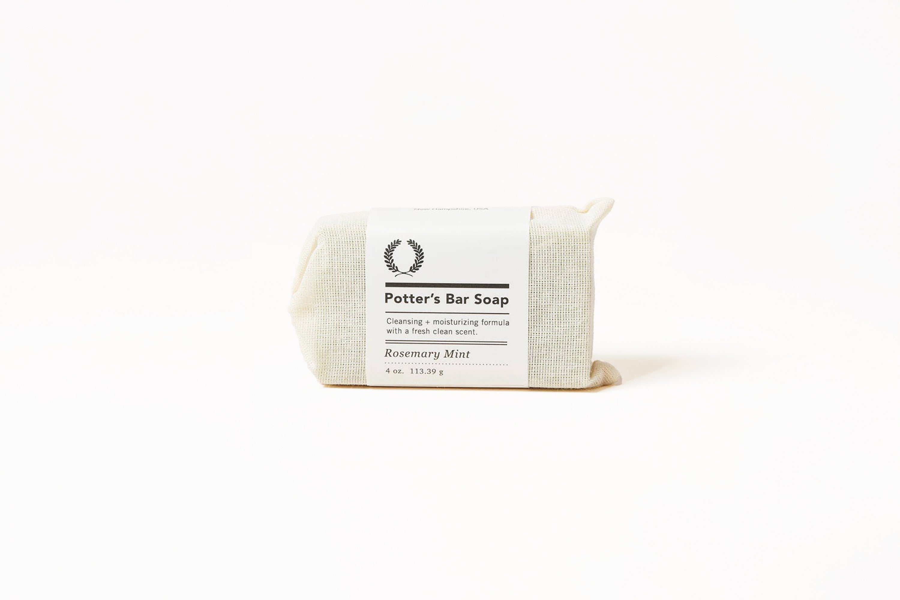 Farmhouse Pottery - Potter's Bar Soap - Rosemary Mint