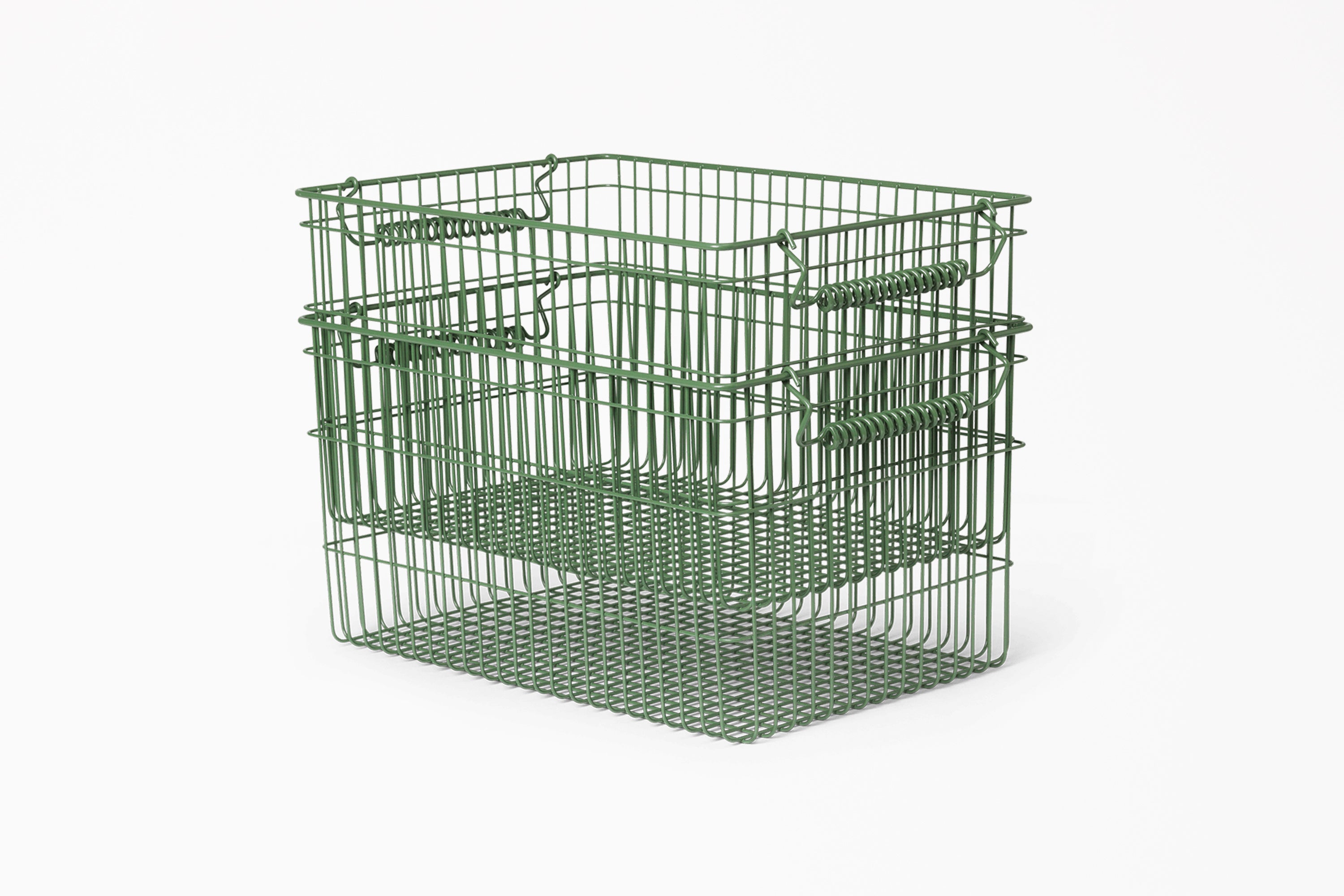 Cala Stackable Baskets - Verdent Green