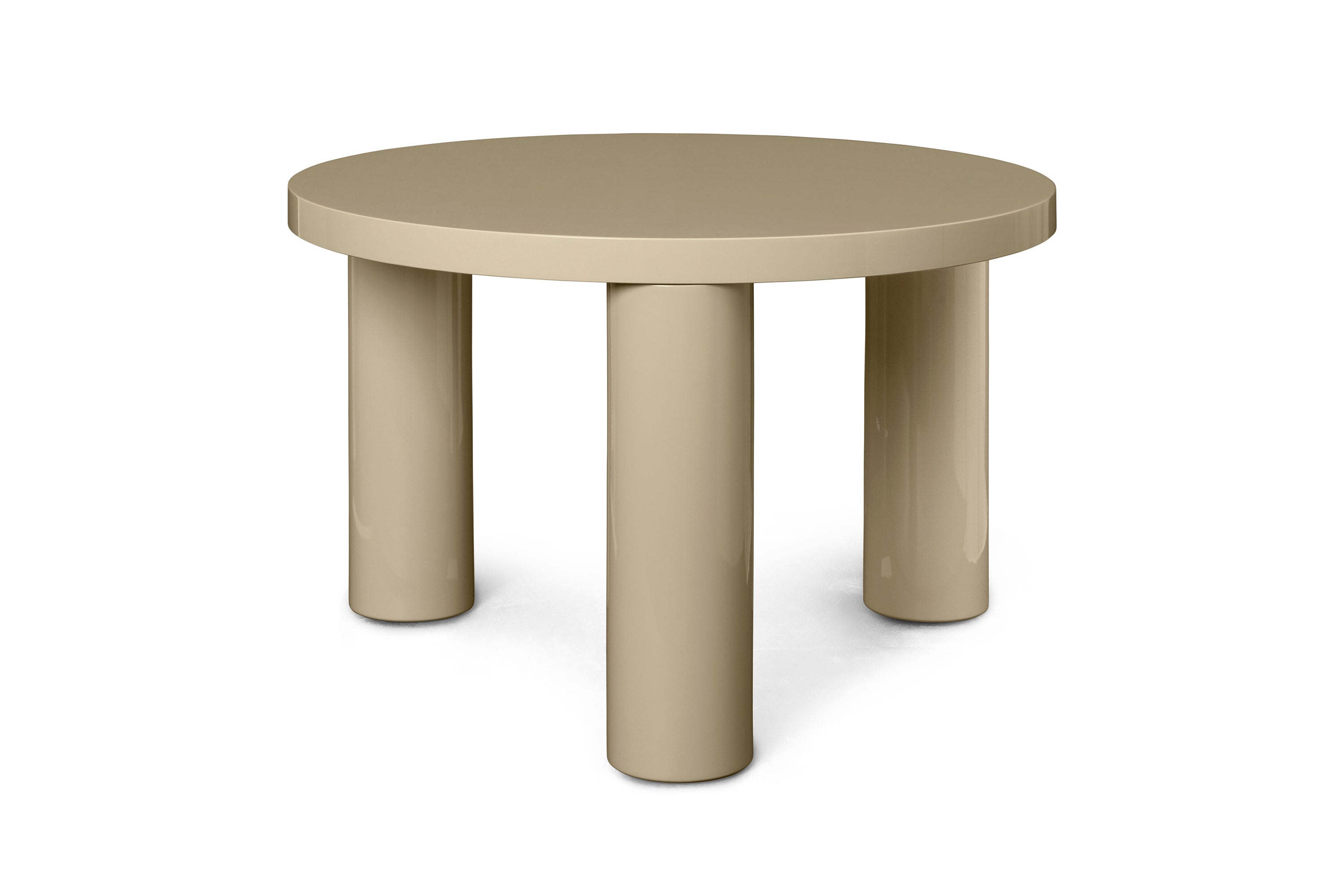Small Post Coffee Table - Cashmere