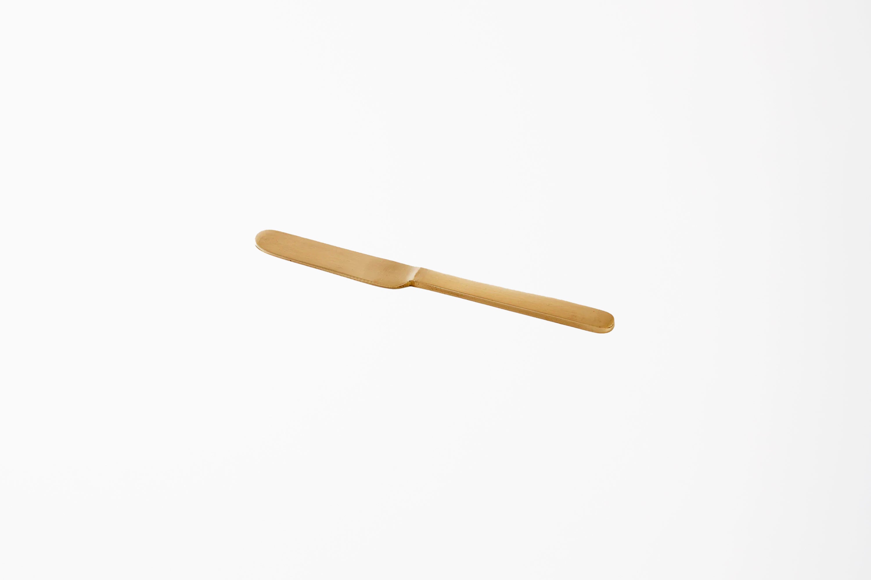 Fog Linen - Brass Butter Knife