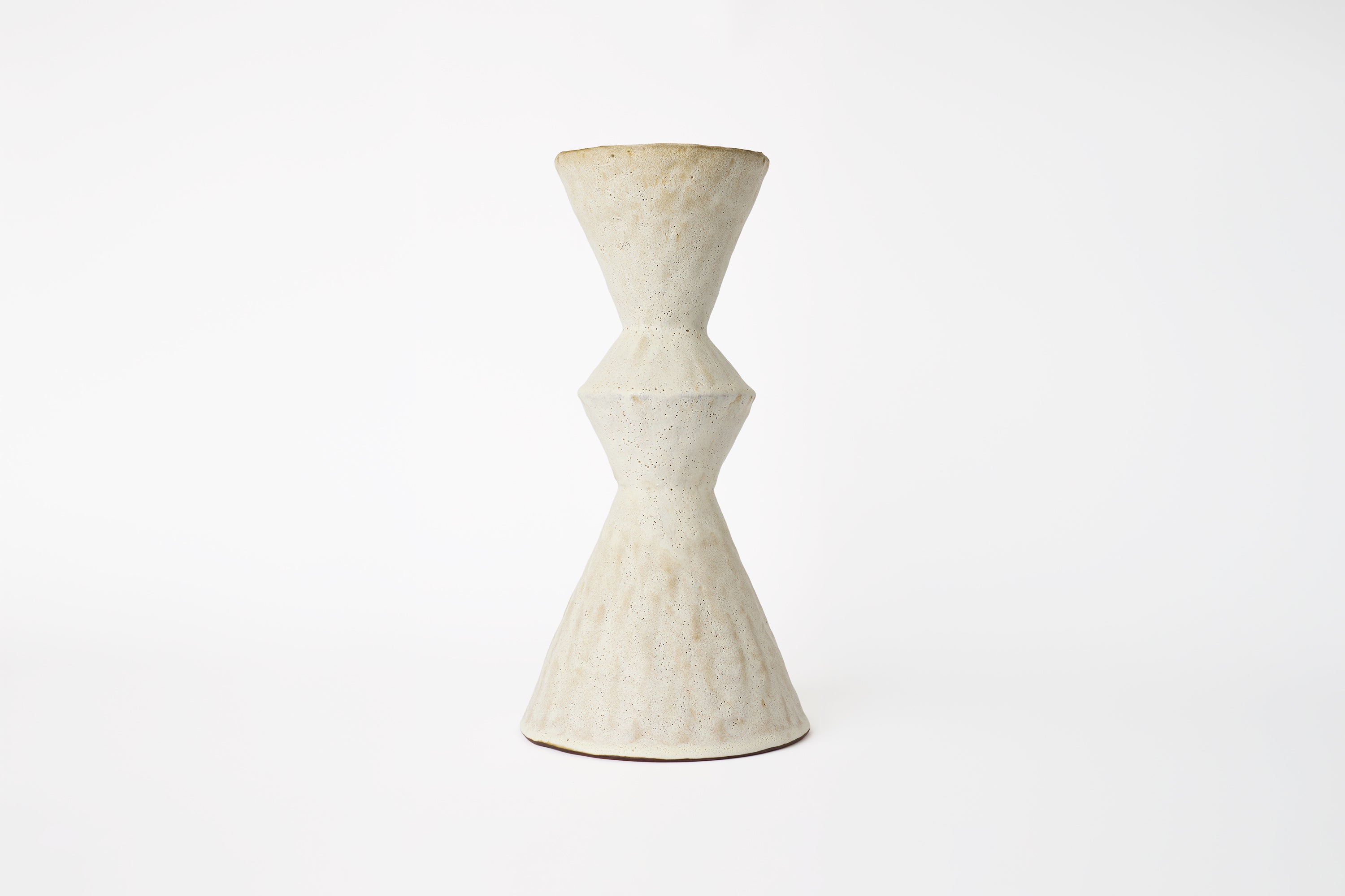 Giselle Hicks - Diamond Zig Zag Vase - Warm White
