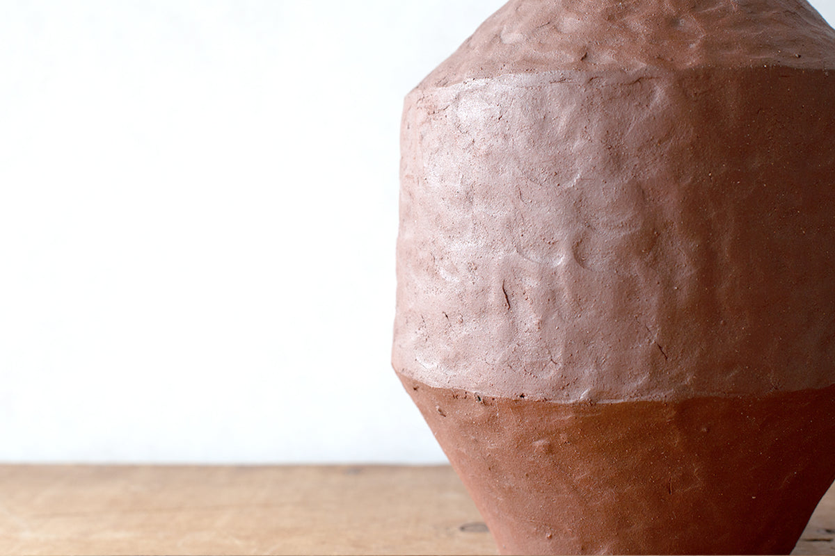 Geometric Vase with Funnel
