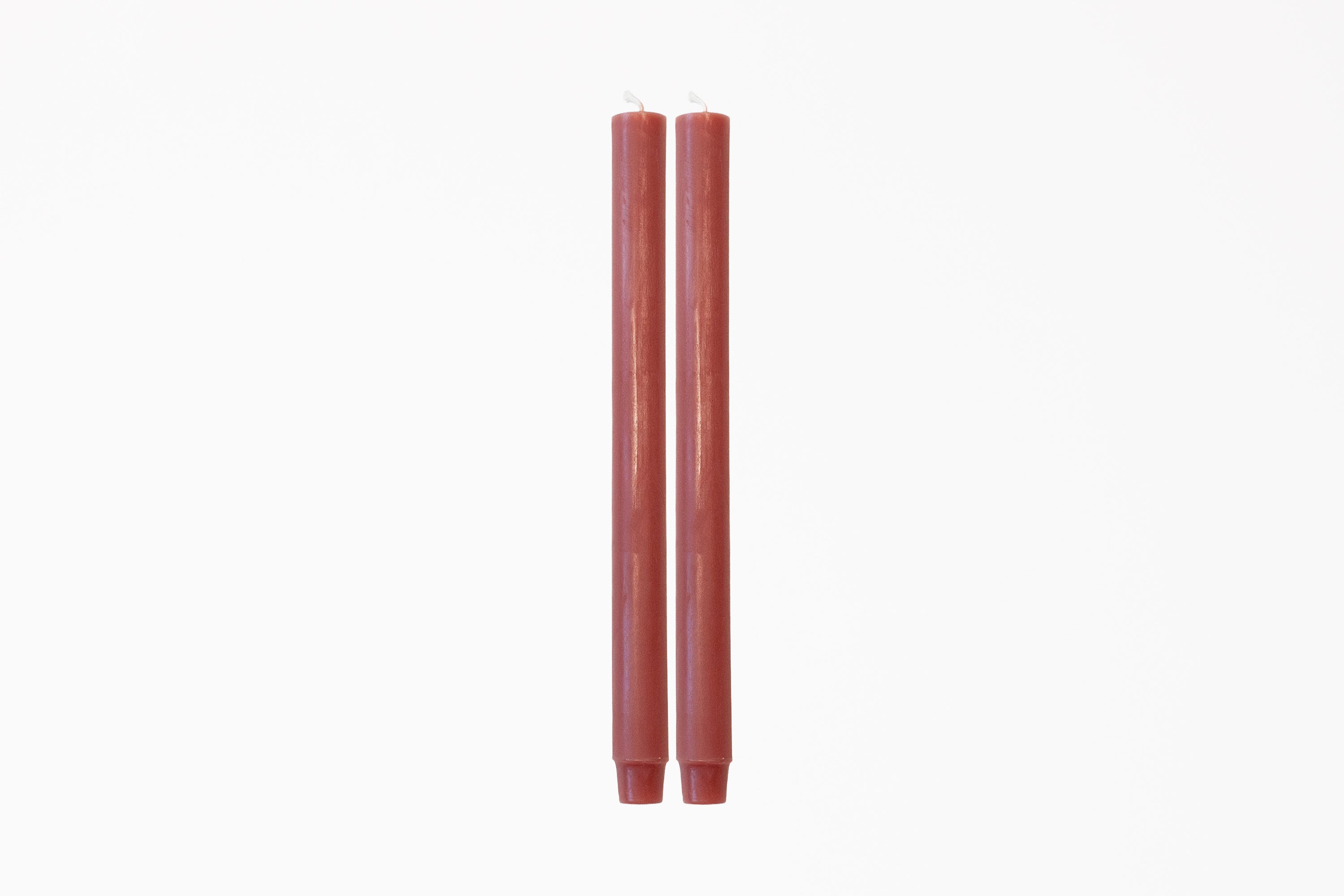 Pair of 12" Church Taper Candles