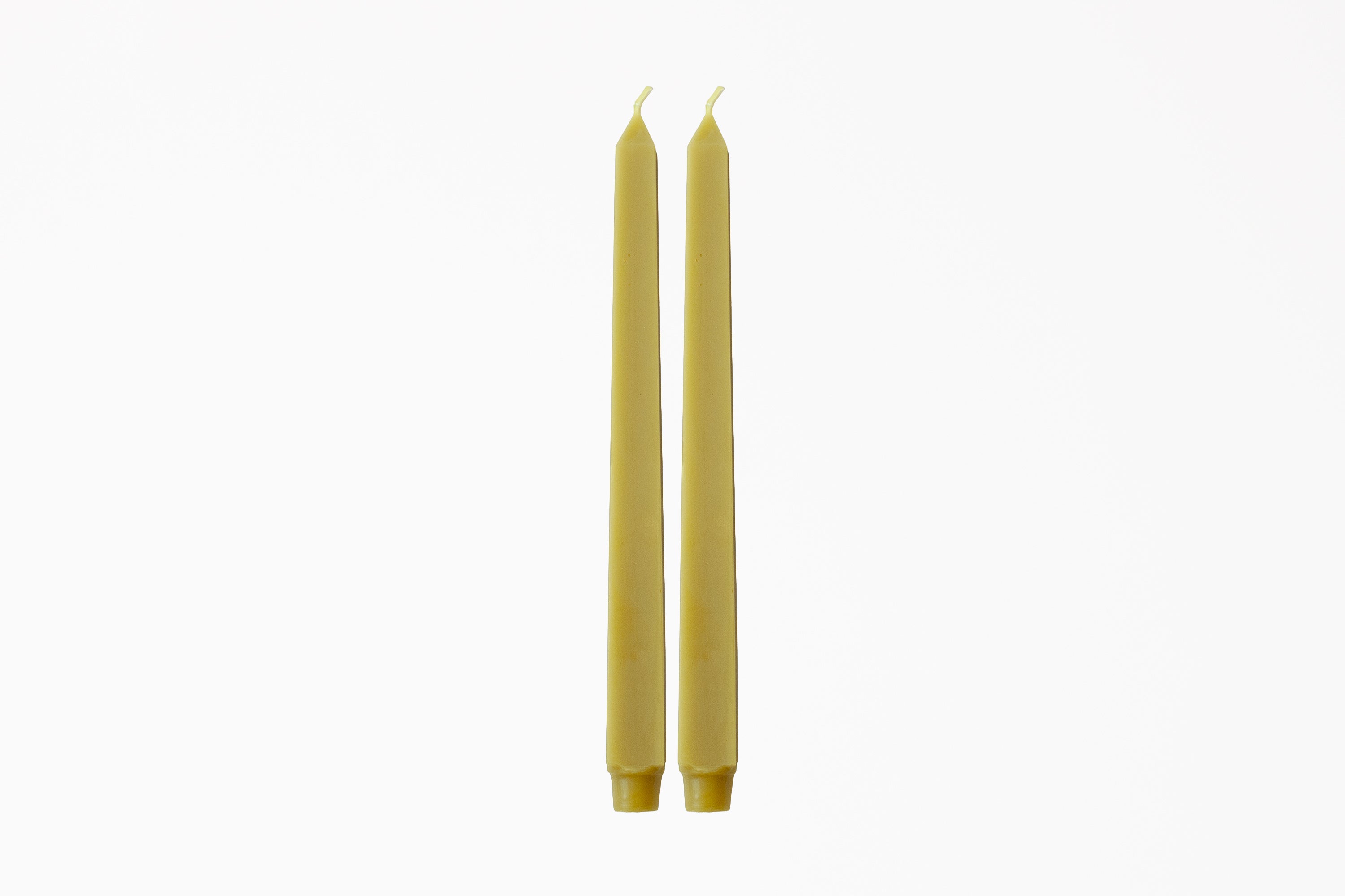 Pair of 12" Square Taper Candles
