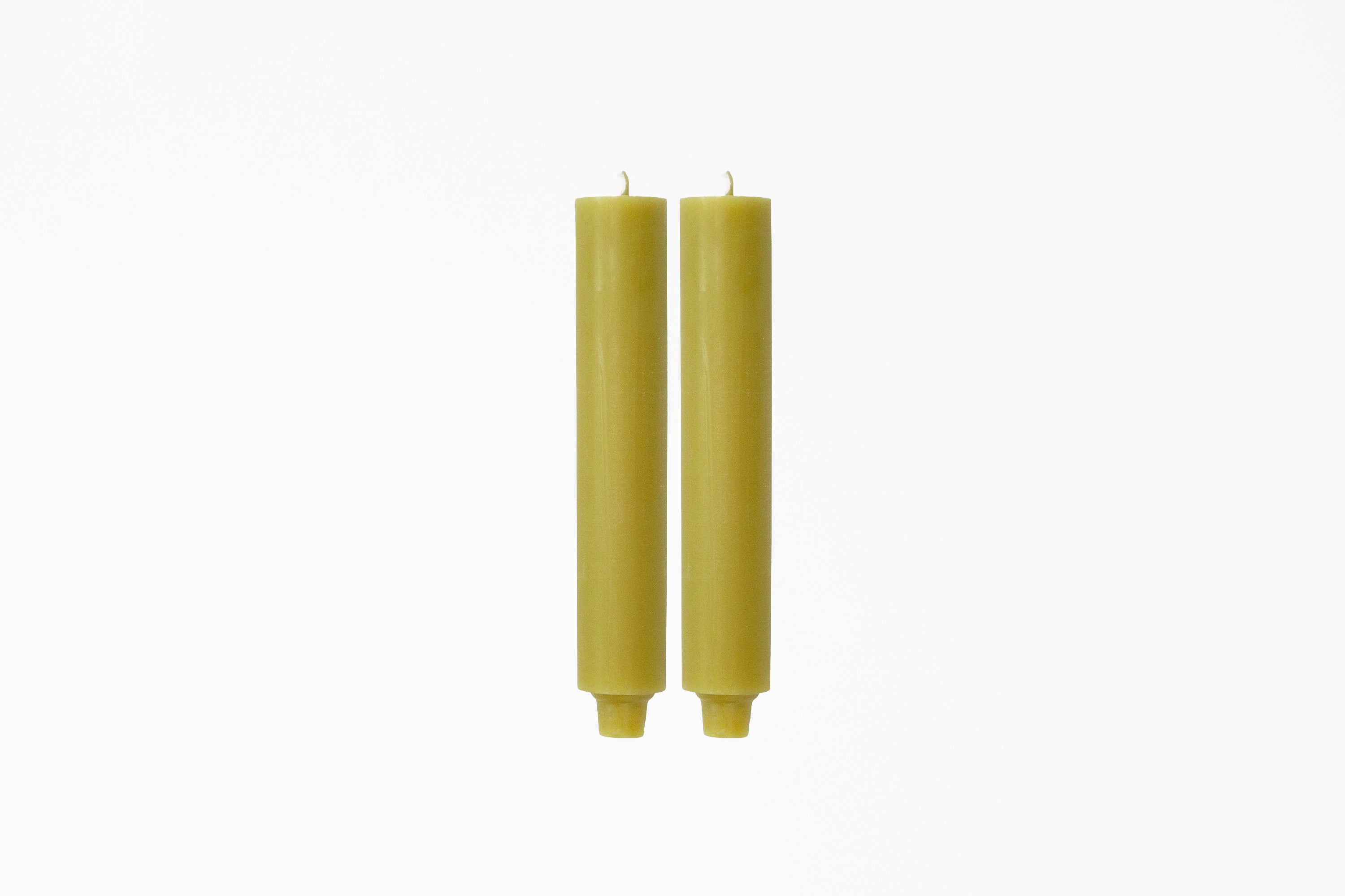 Pair of 9" Column Taper Candles
