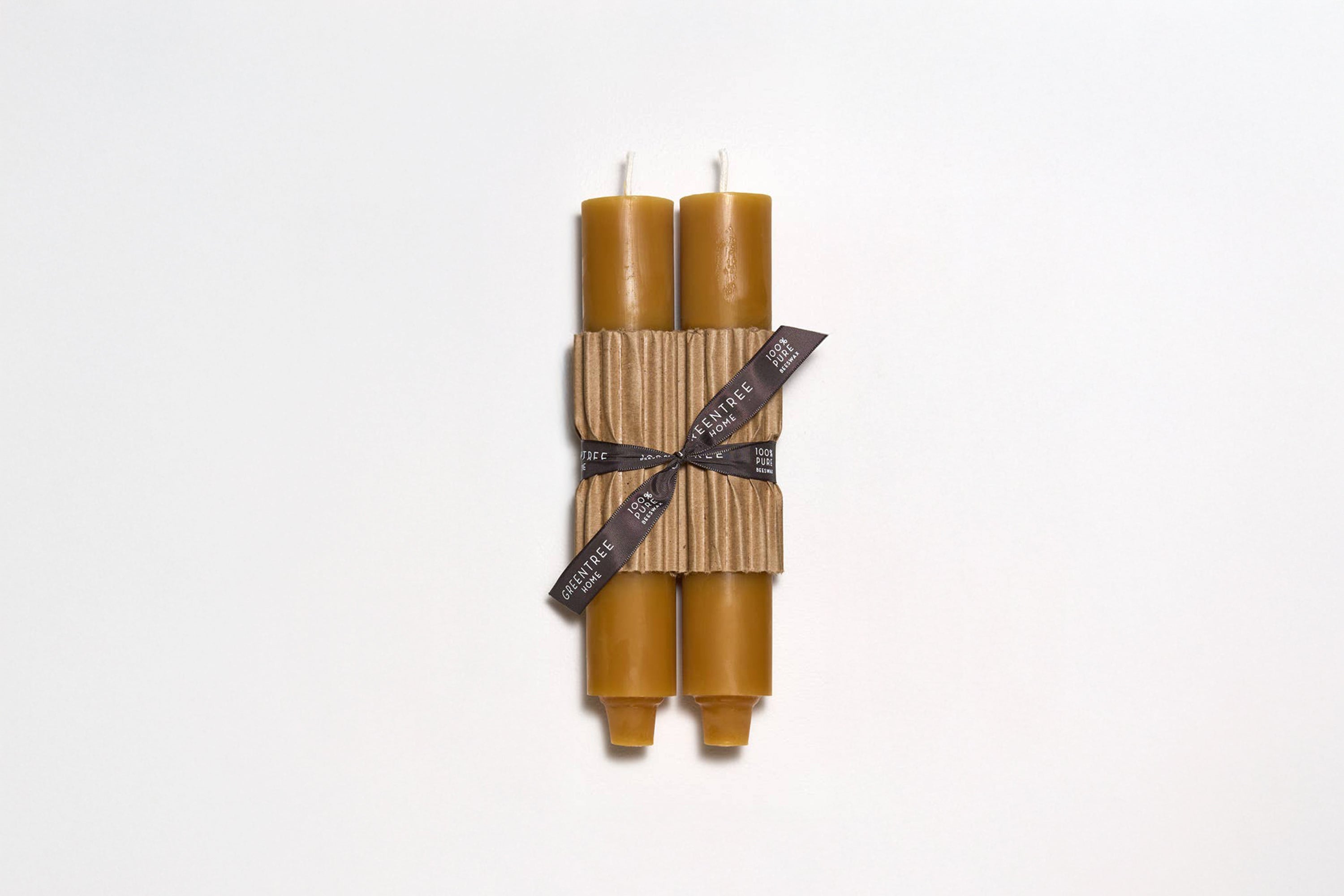 Pair of 9" Column Taper Candles