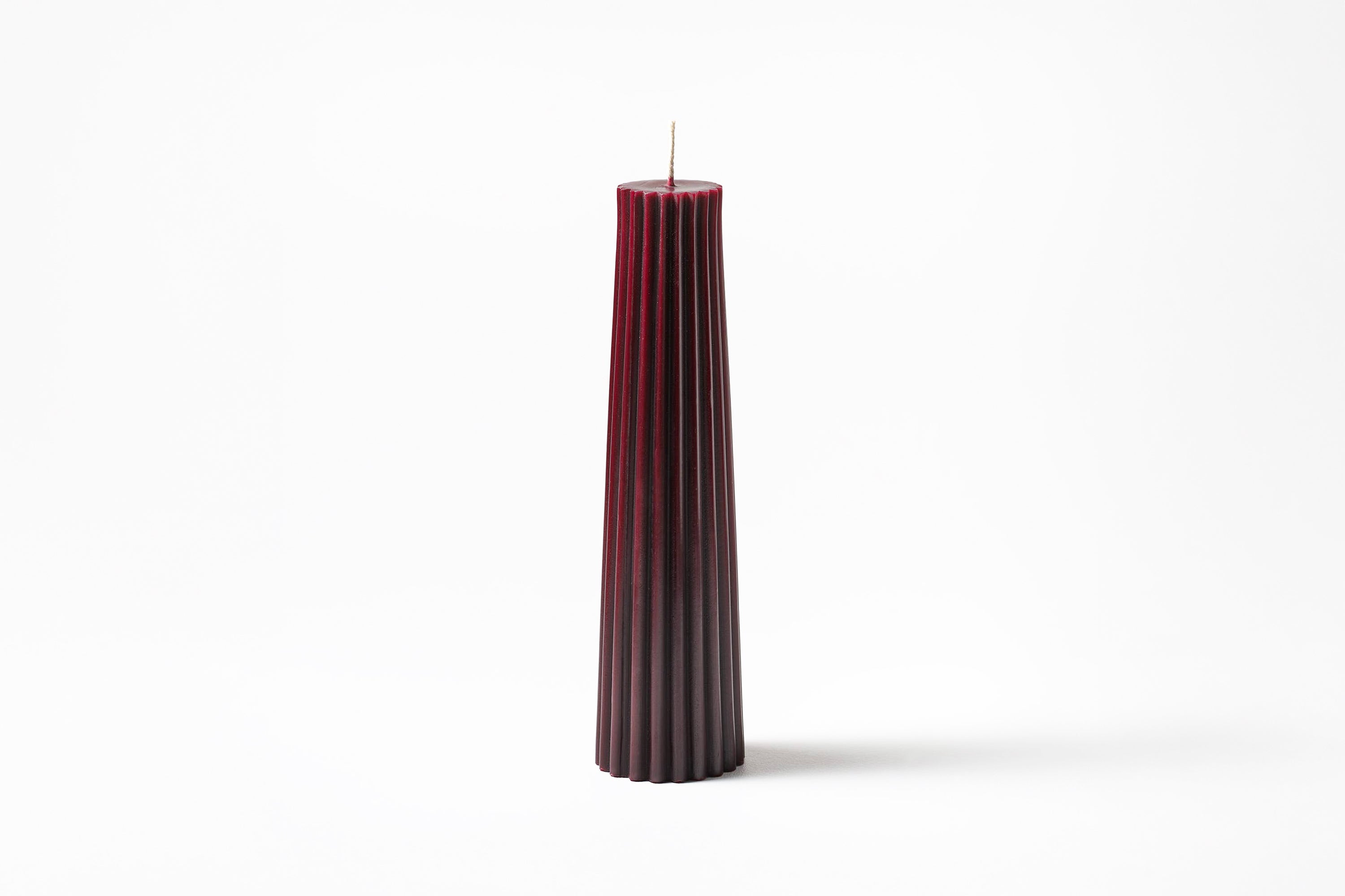 Petite Fluted Pillar Candle