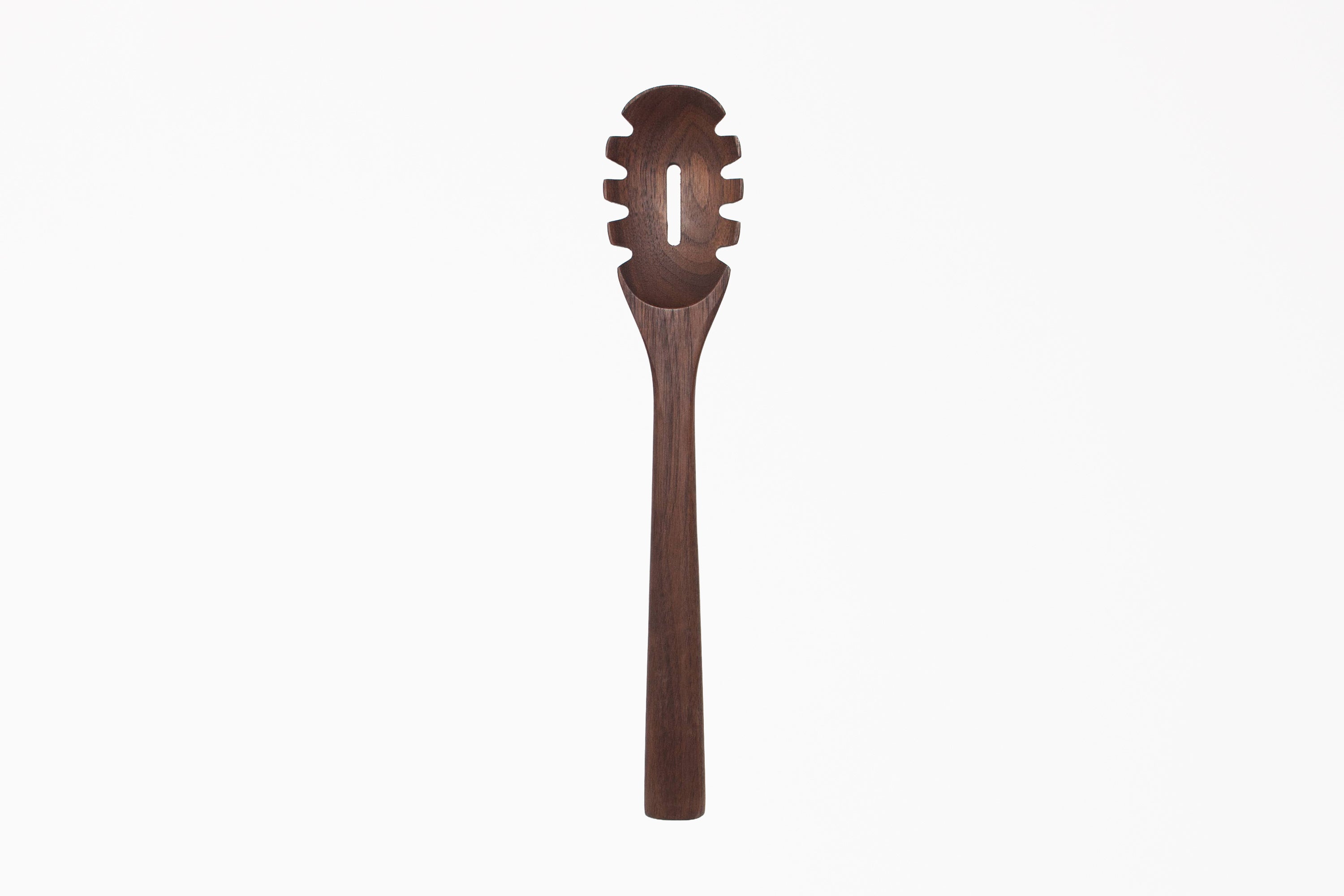12" Walnut Pasta Spoon