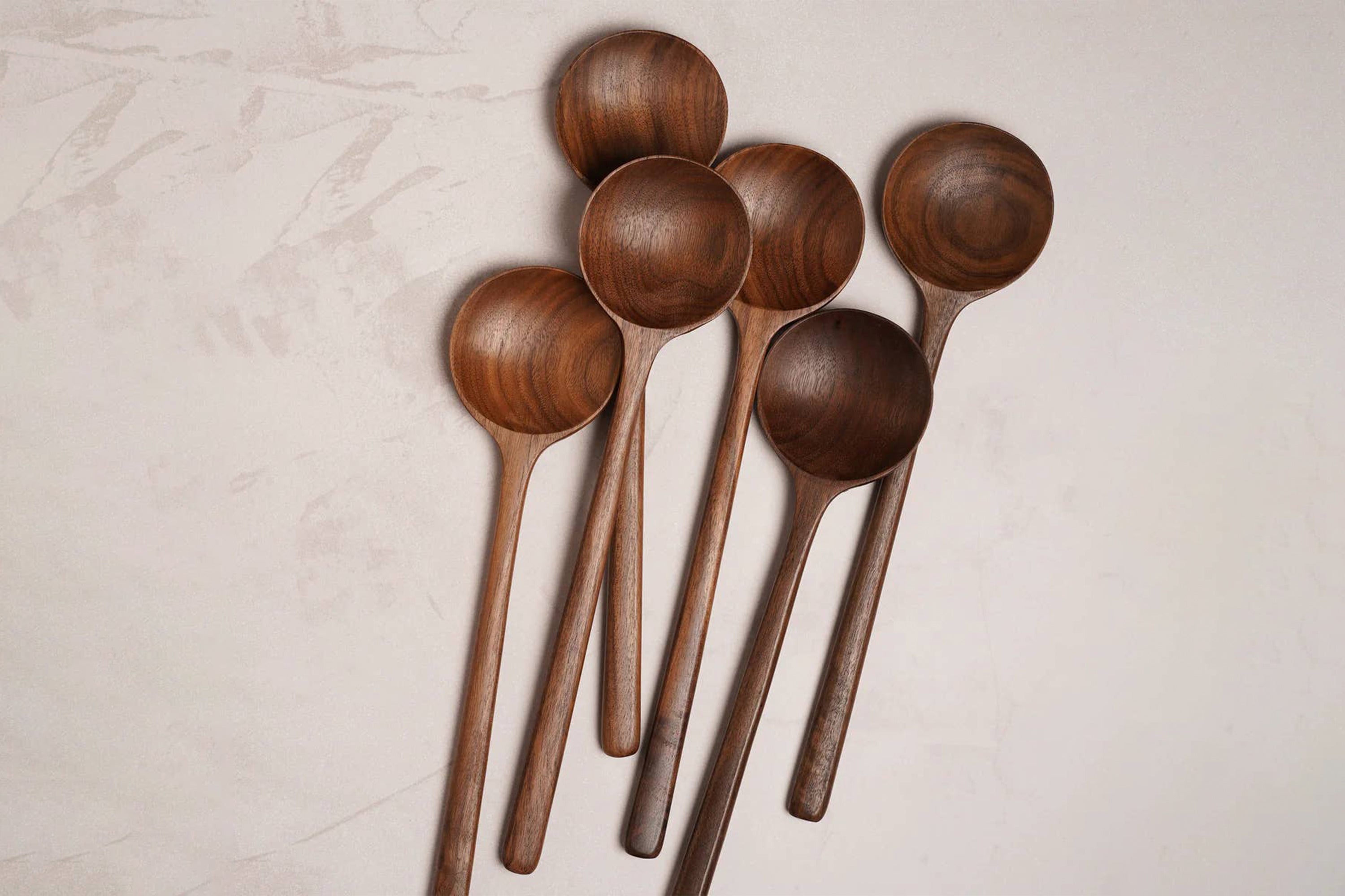 12’’ Walnut Rounded Spoon