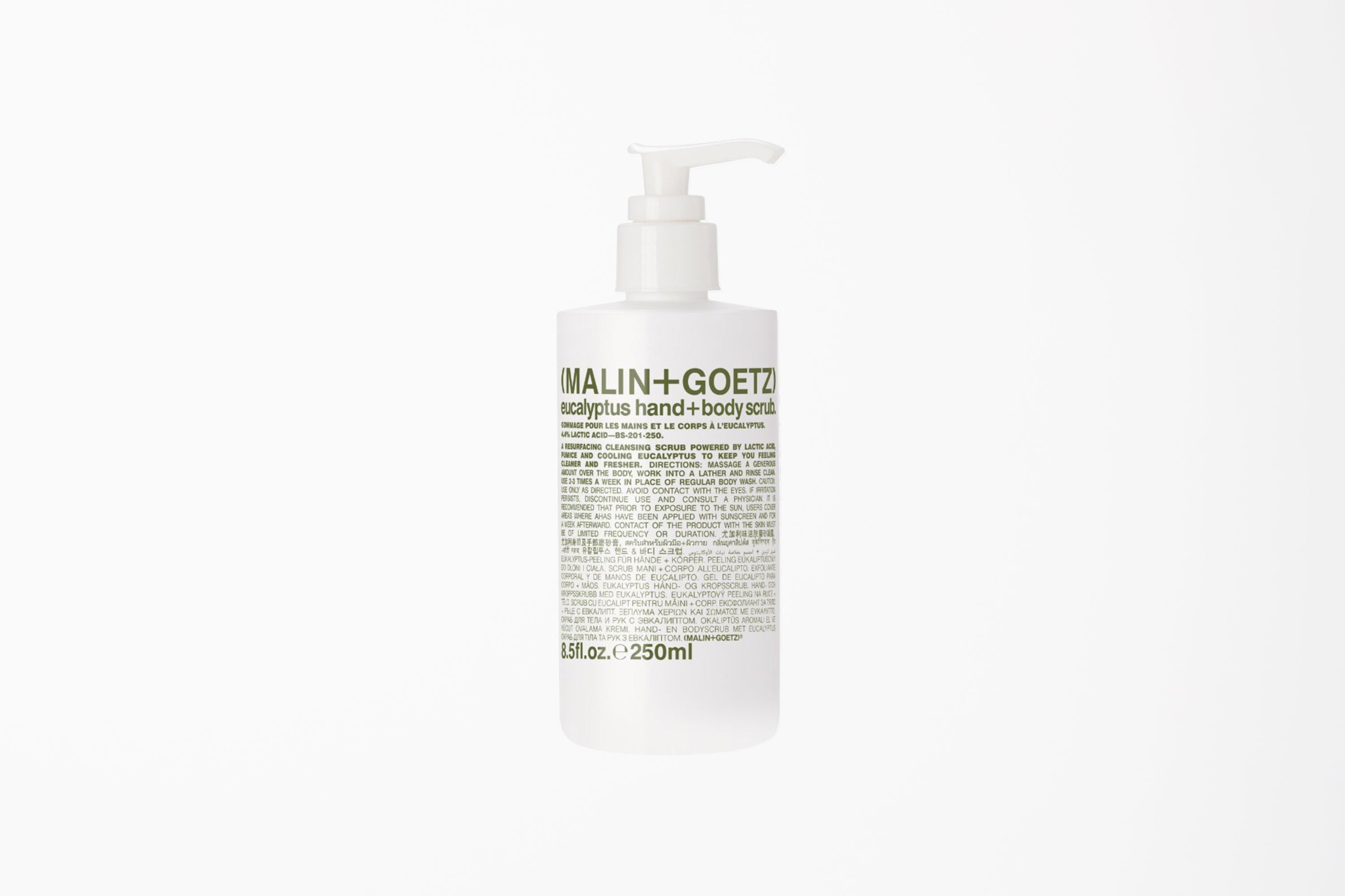 Malin and Goetz - Hand + Body Scrub - Eucalyptus 8.5 fl. oz.