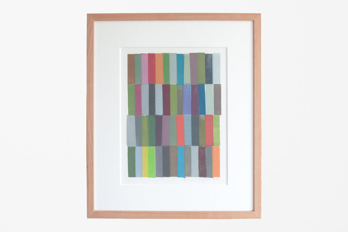 Framed Color Block series