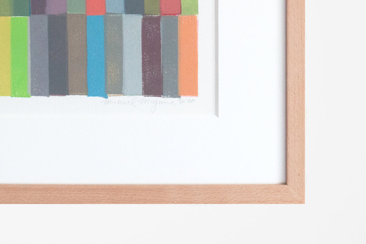 Framed Color Block series