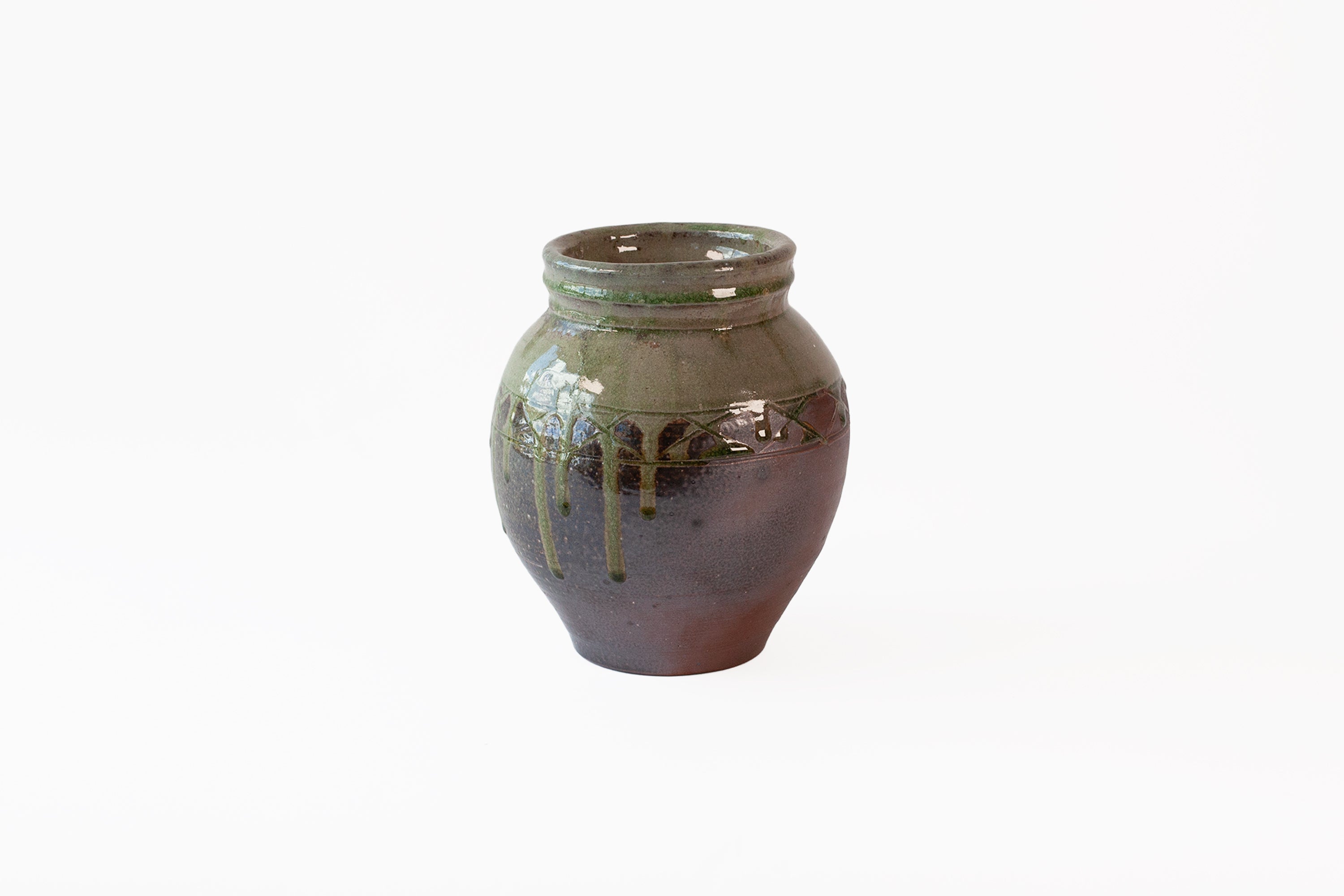 Soda-Fired Celadon Vase