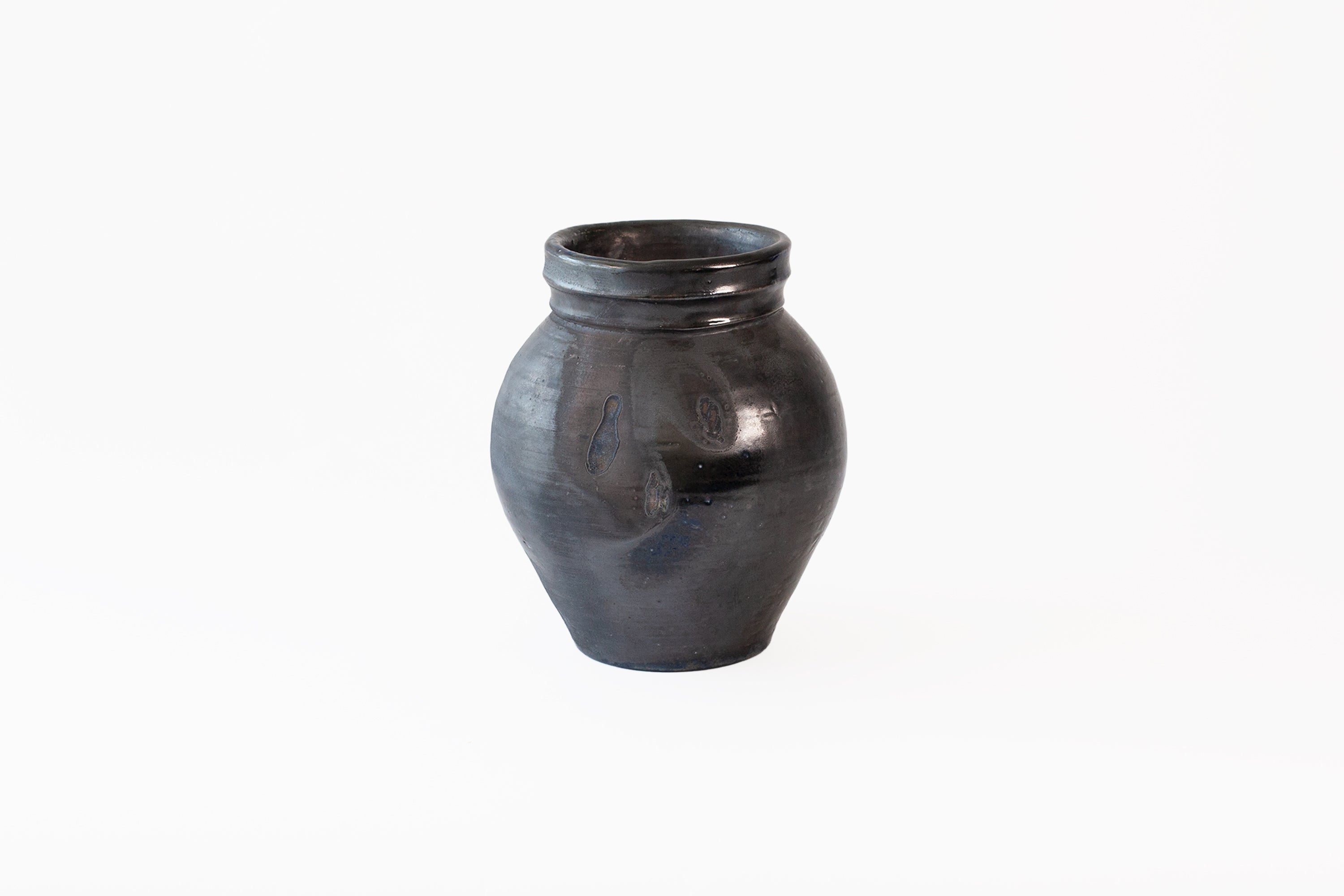 Soda-Fired Cobalt Vase