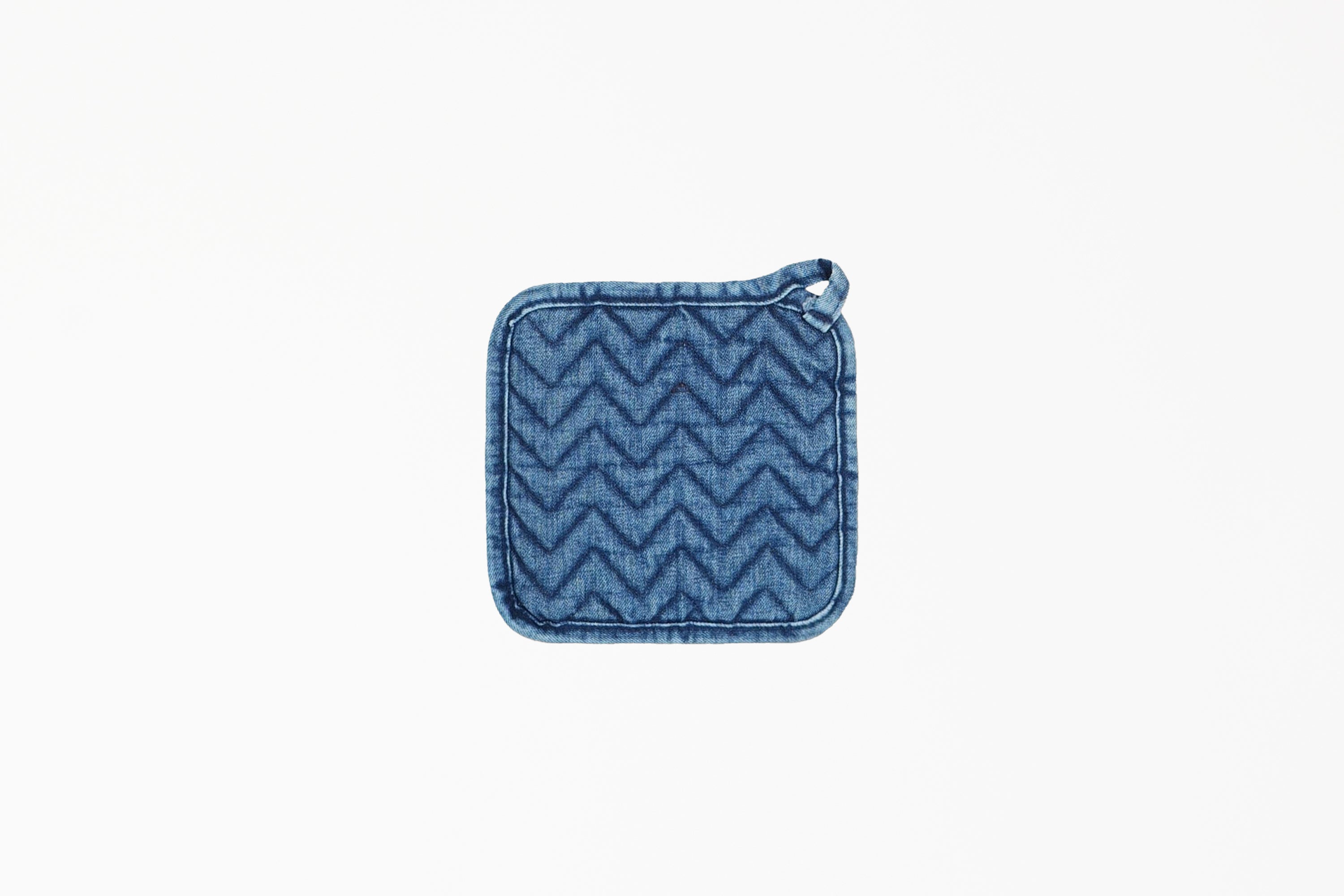 Herringbone Trivet / Pot Holder - Medium Vintage