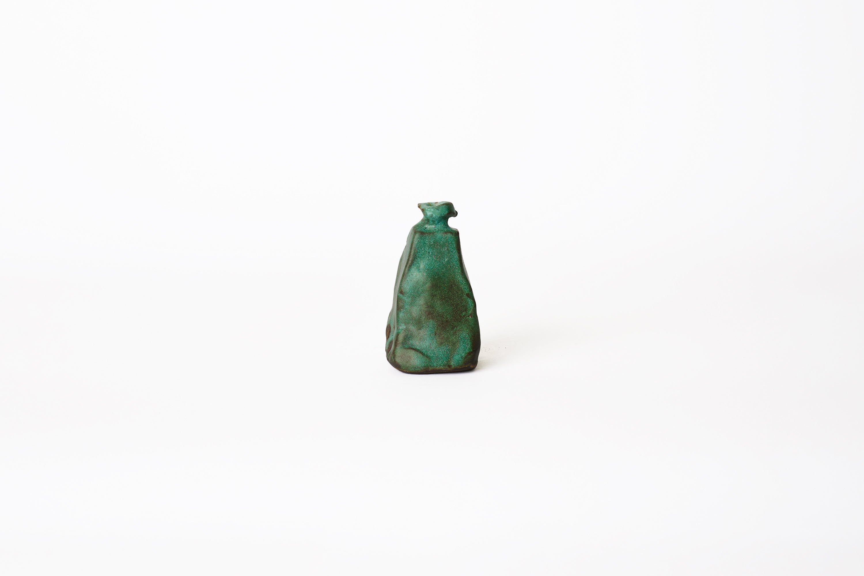 Mondays - Patina Bud Vase