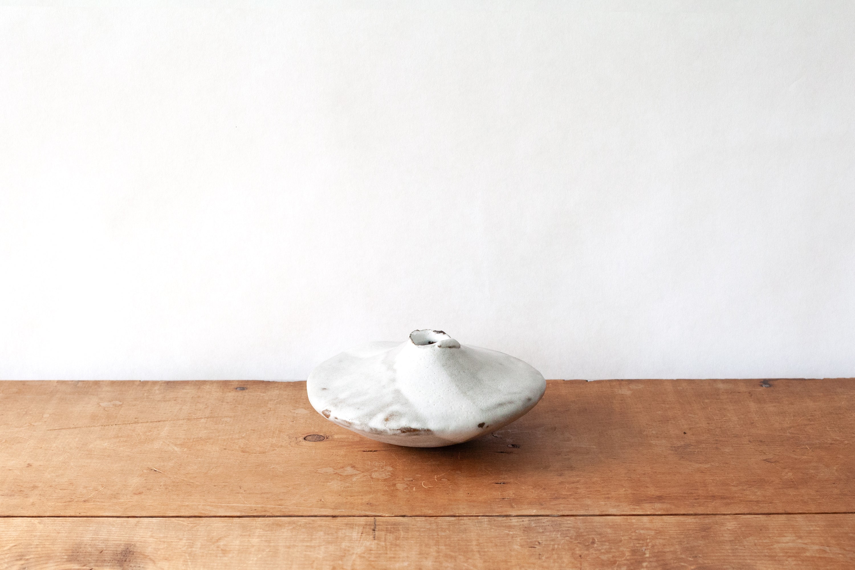 Medium Ikebana Vase - White