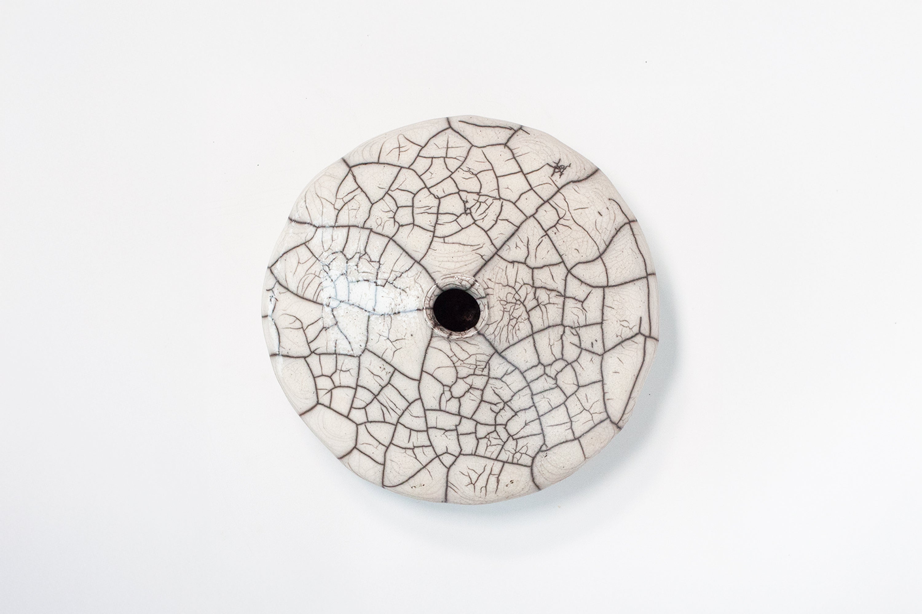 Mondays - Raku-Fired Ikebana Vase